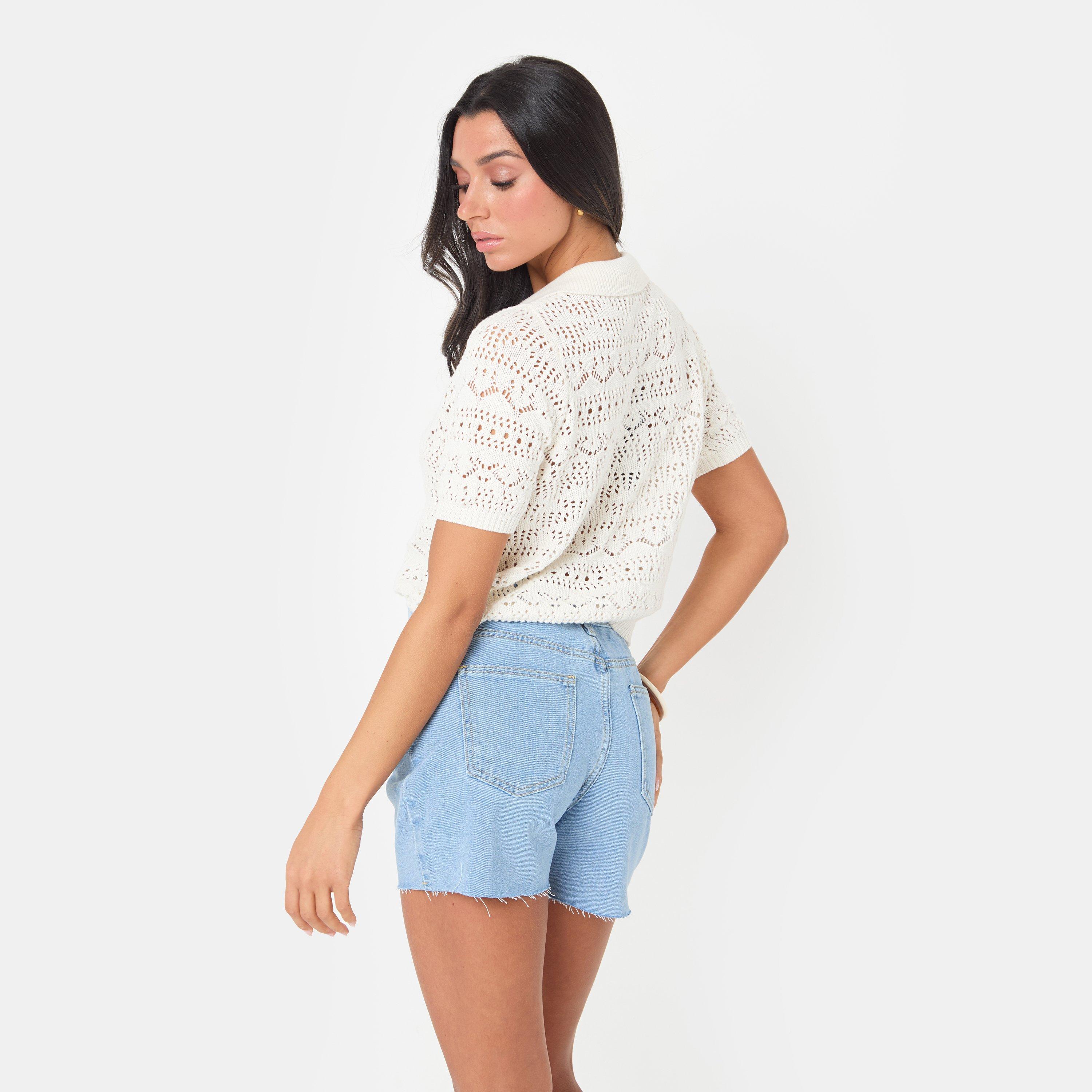 Cream - I Saw It First - Boho Crochet Lace Top - 4