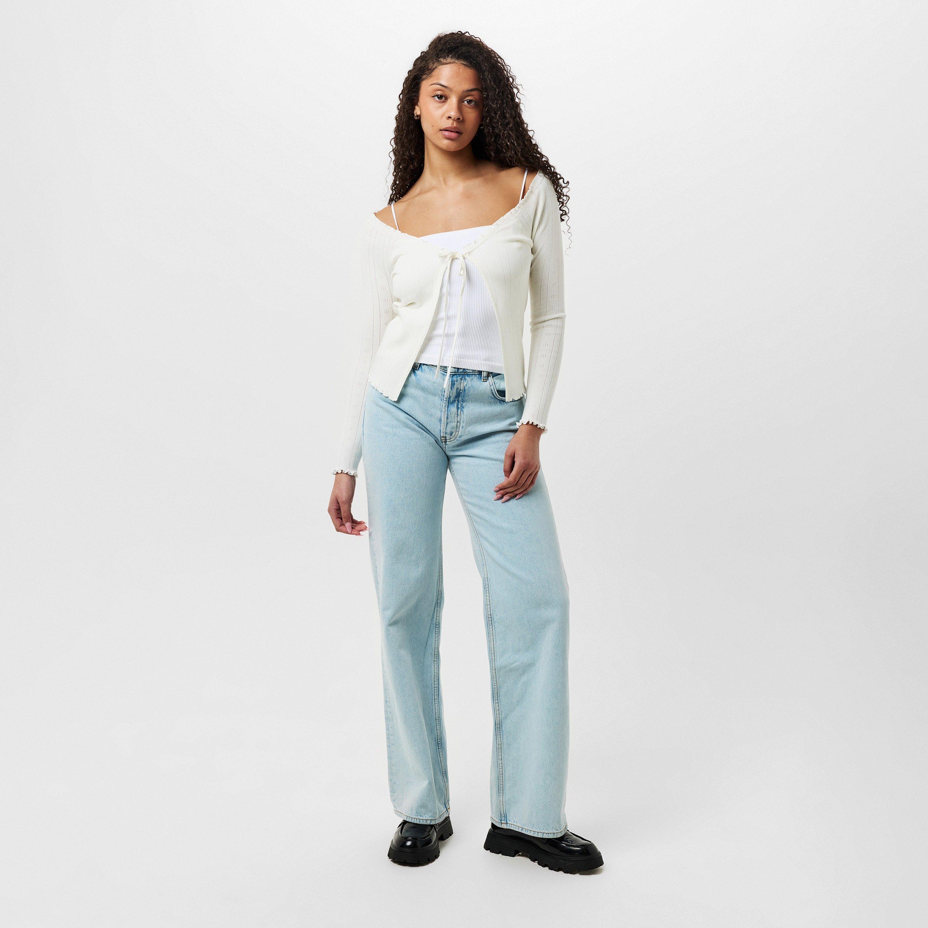 Vintage White - Jack Wills - Pointelle Cardigan - 6