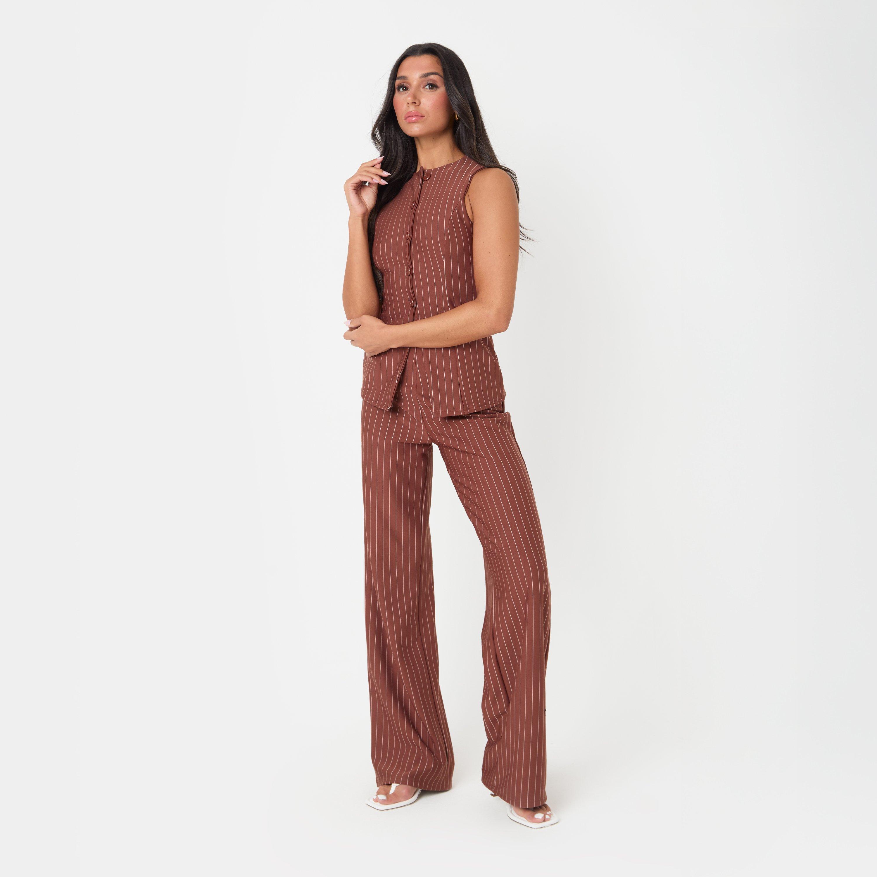 Rust - I Saw It First - Pinstripe Waistcoat - 2