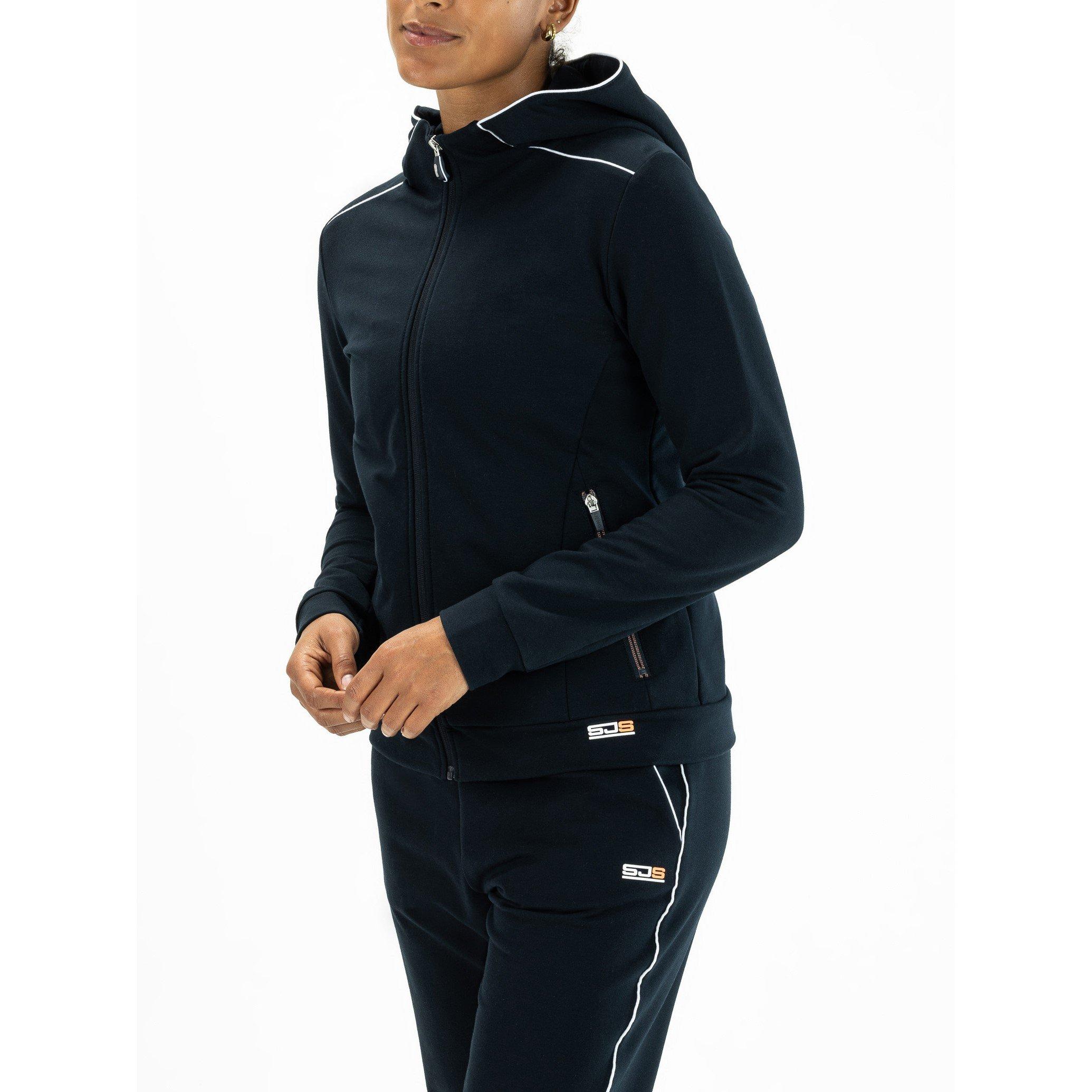 Sjeng Sports Women's S Felicis Performance Training Jacket - Dark Blue - 14 (L)