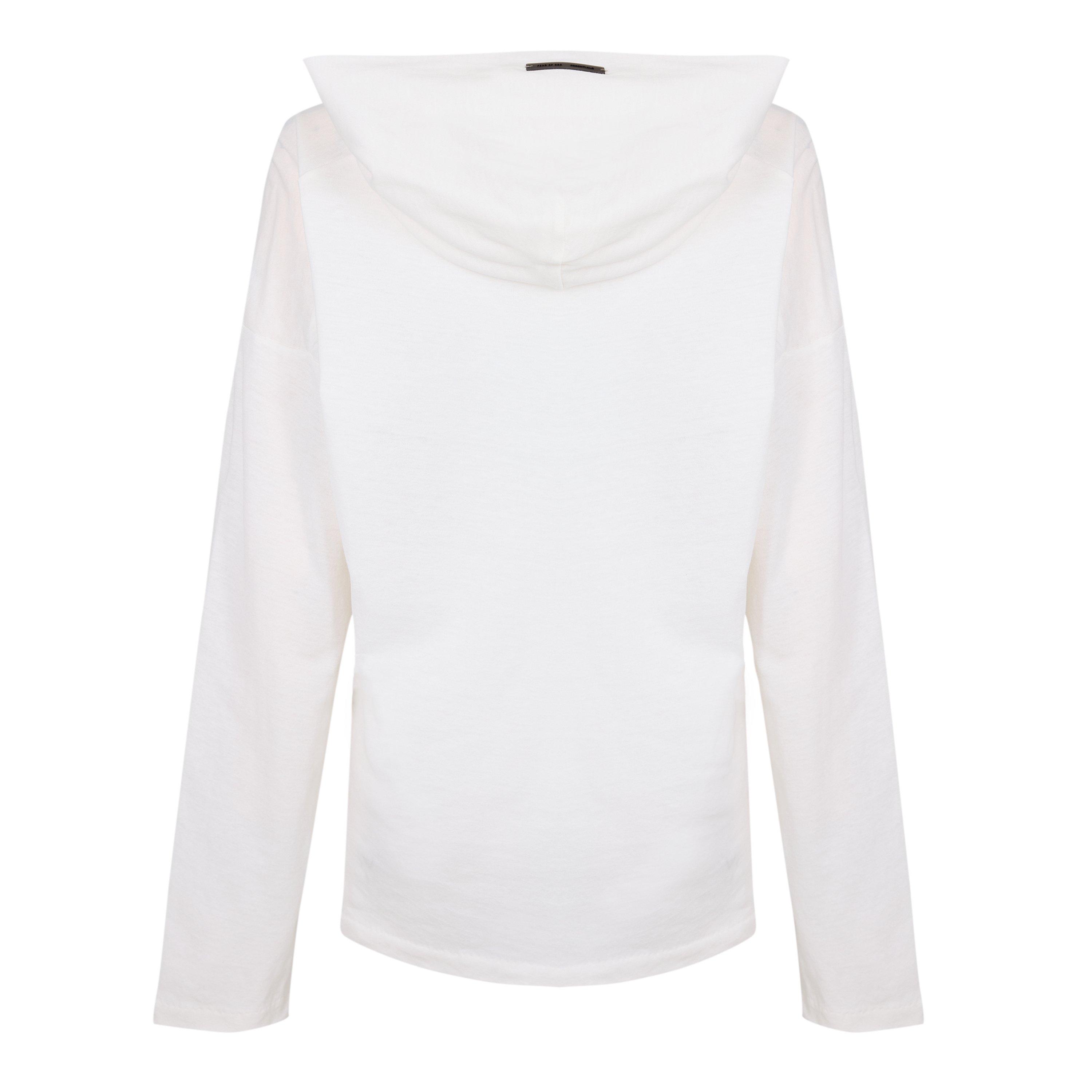 Ivory - Fear Of God Essentials - FGE ClsFit Hdd L/S Ld62 - 2