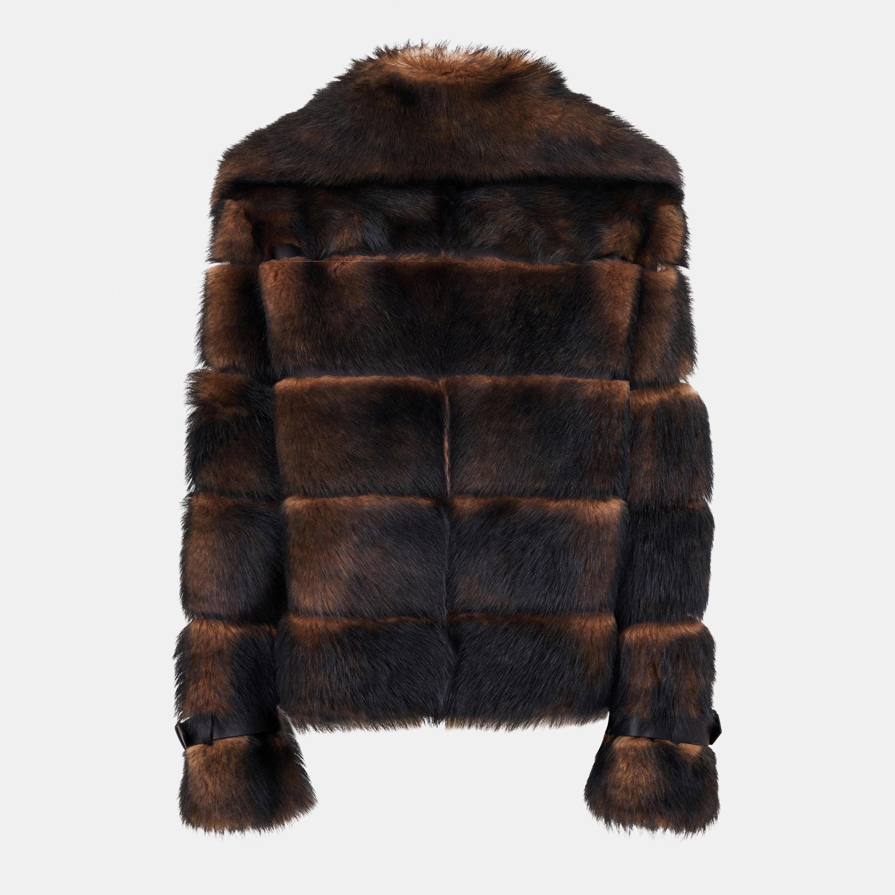 Ocra - Fendi - Women's  Structured Shearling Jacket - 2