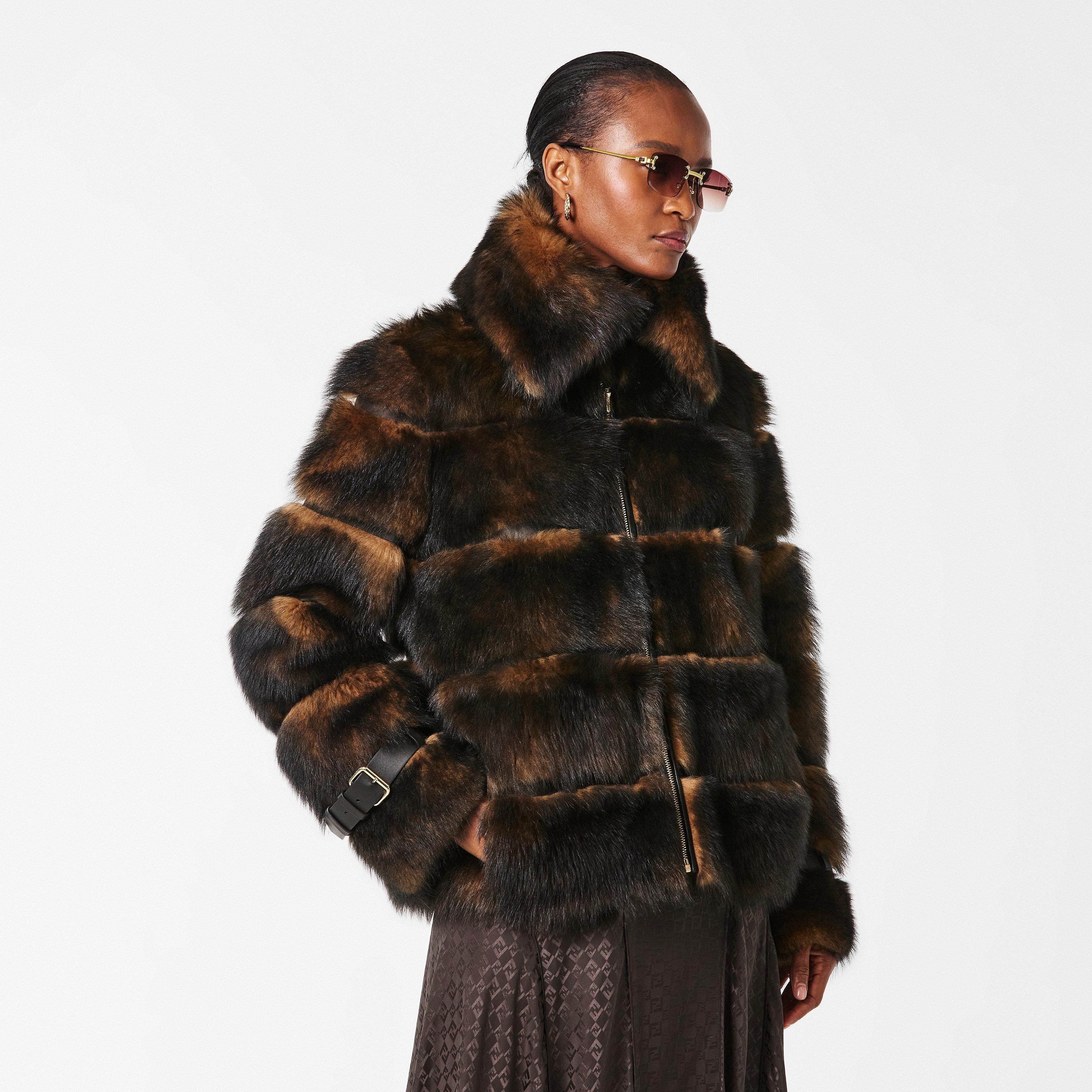 Ocra - Fendi - Women's  Structured Shearling Jacket - 3