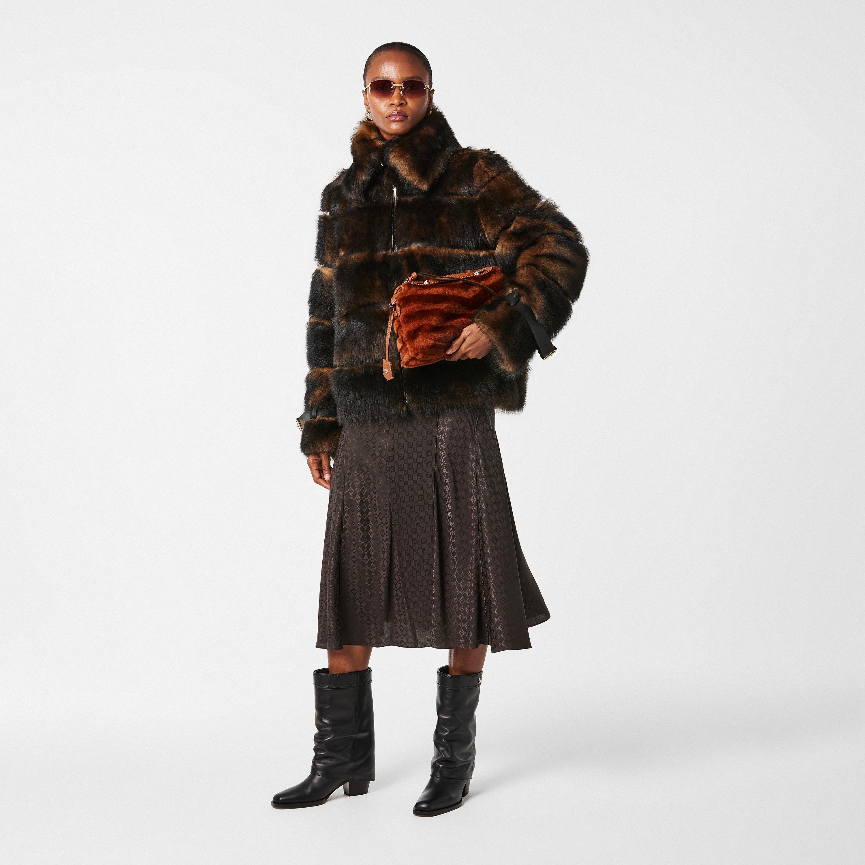 Ocra - Fendi - Women's  Structured Shearling Jacket - 6