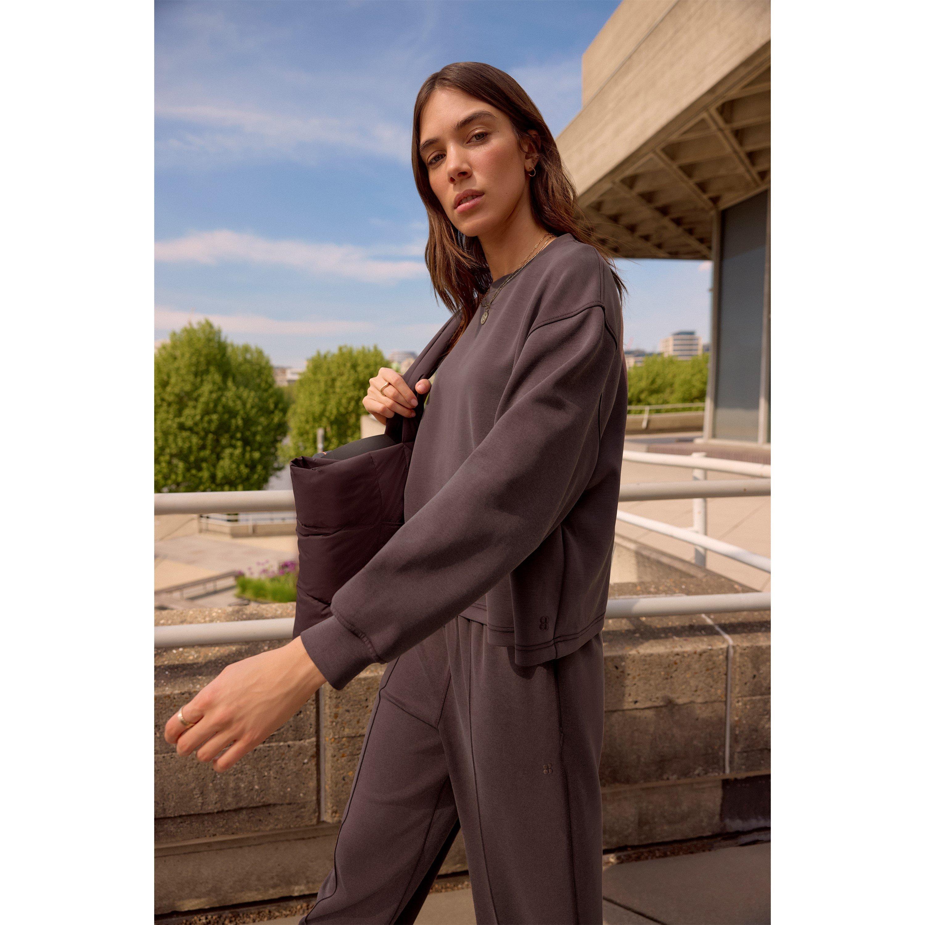 sable brown - Sweaty Betty - Women's Crew Sweater for Women - 6