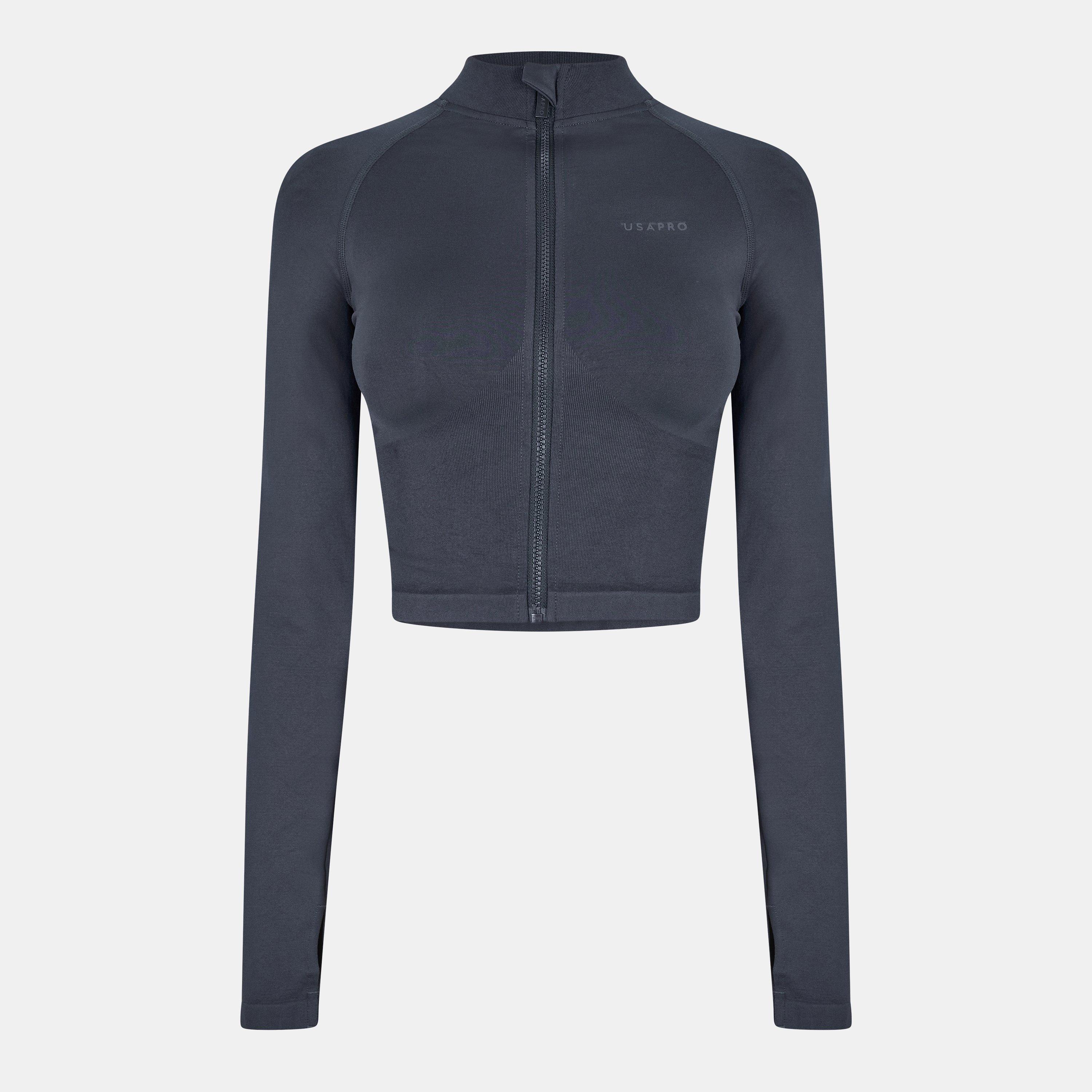 Navy - USA Pro - S/Less Fit Jacket Womens - 1