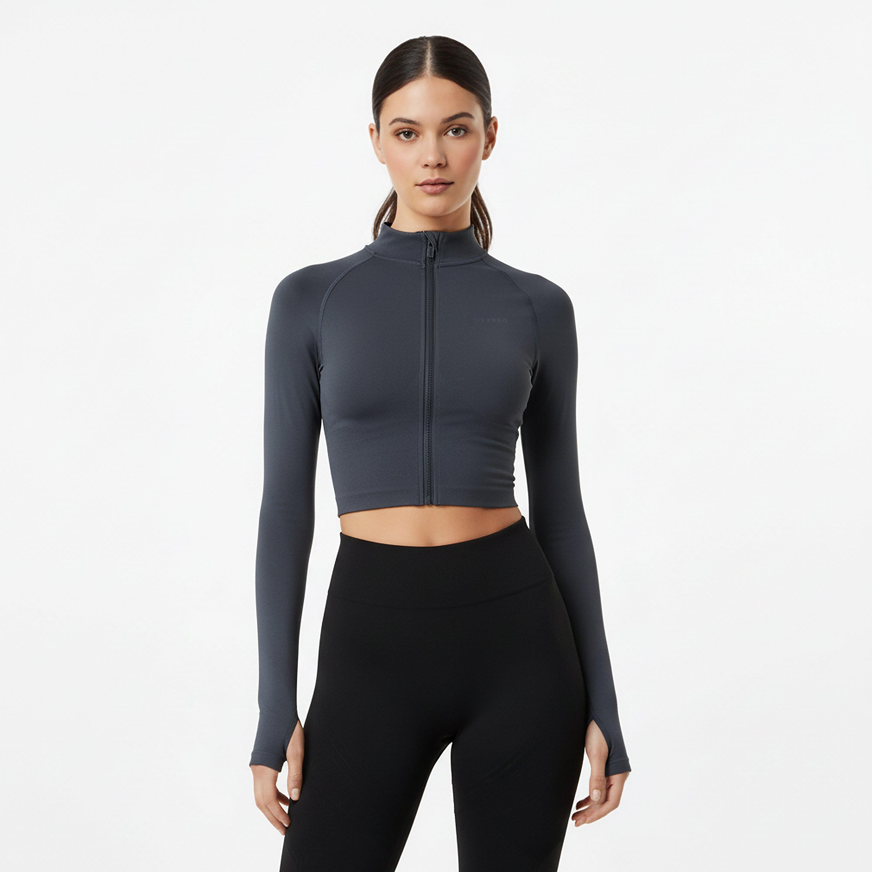 Navy - USA Pro - Pro S/Less Fit Jacket Womens - 3