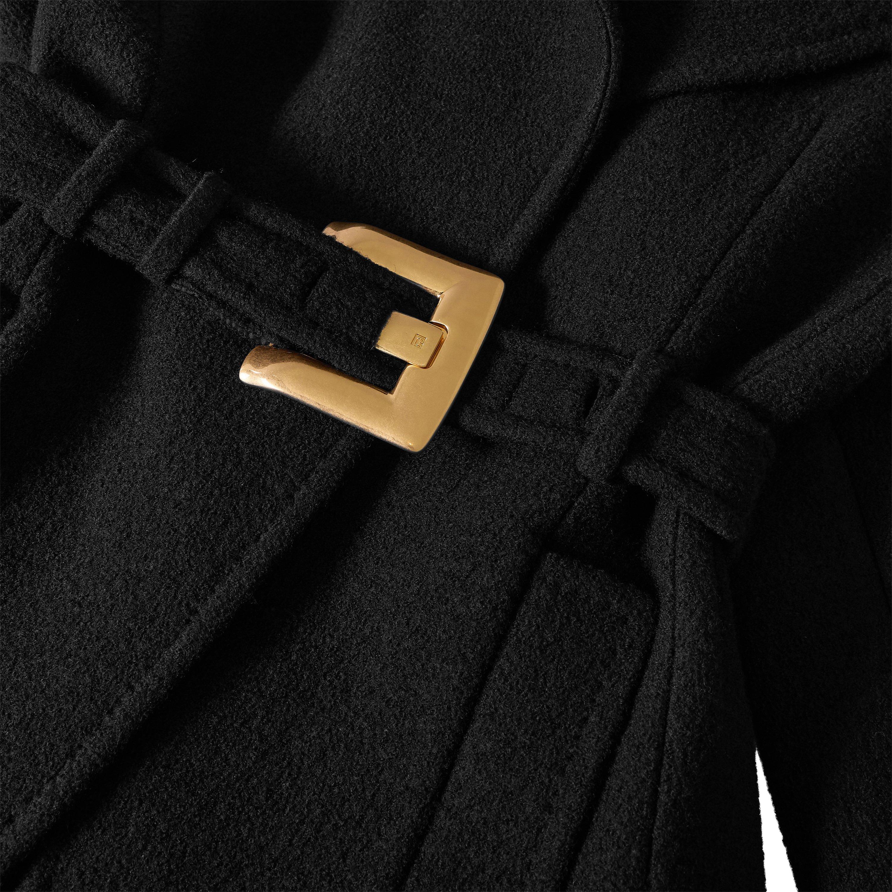 Black - Balmain - Balmain Wool Jkt Ld63 - 5
