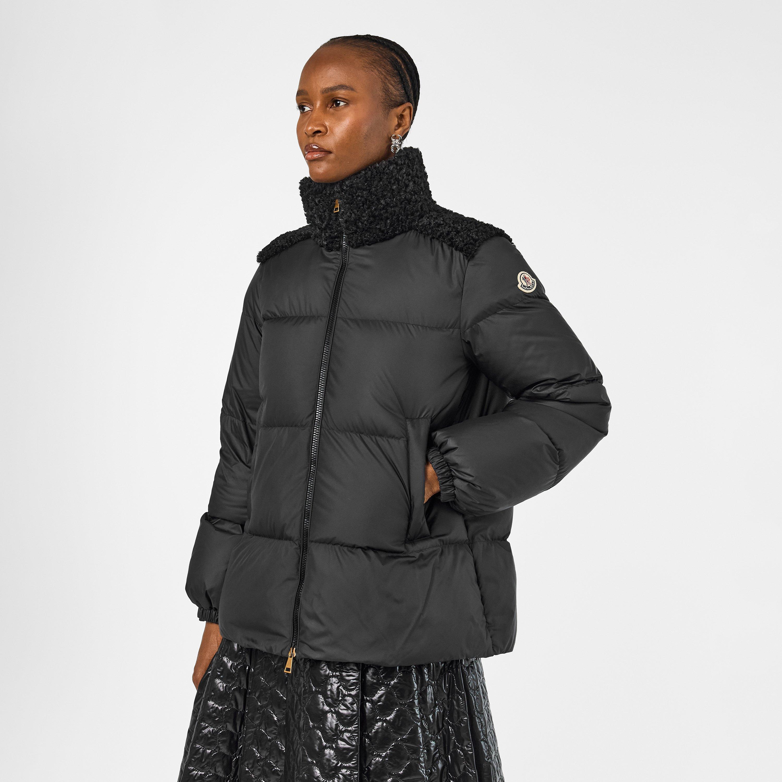 Black 999 - Moncler - Women's Esnaie Quilted Medium Puffer Jacket - 3