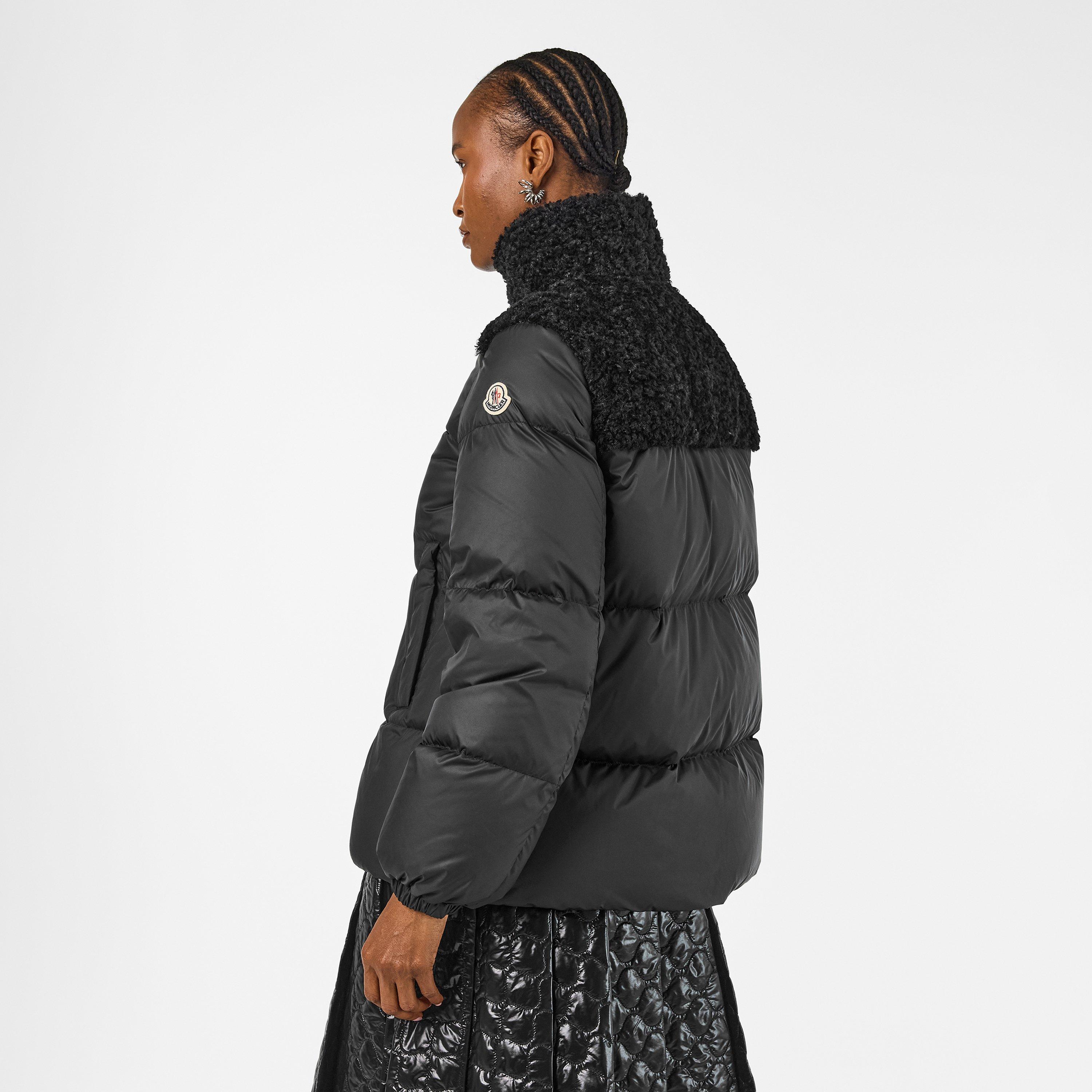 Black 999 - Moncler - Women's Esnaie Quilted Medium Puffer Jacket - 4