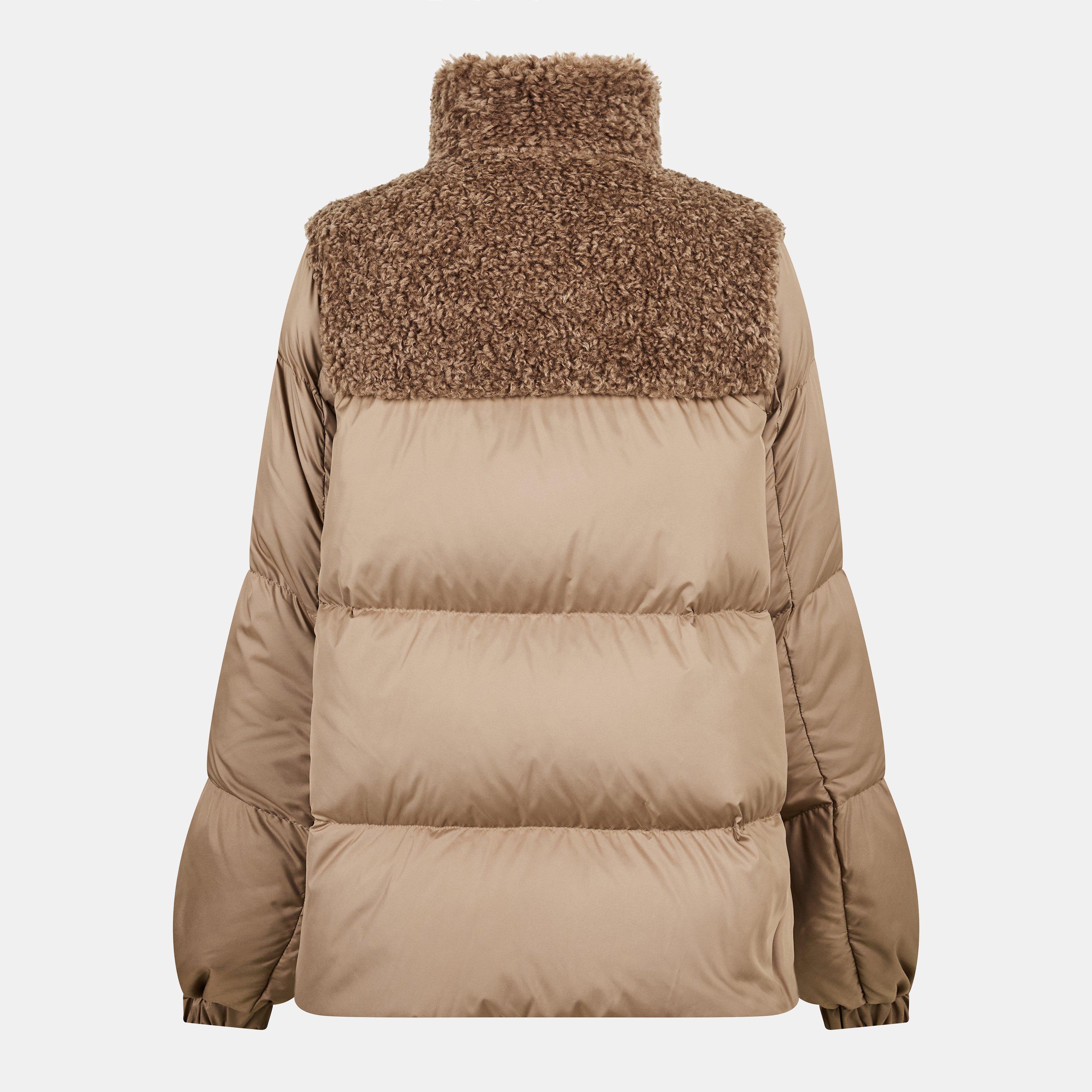 Beige 513 - Moncler - Women's Esnaie Quilted Medium Puffer Jacket - 2