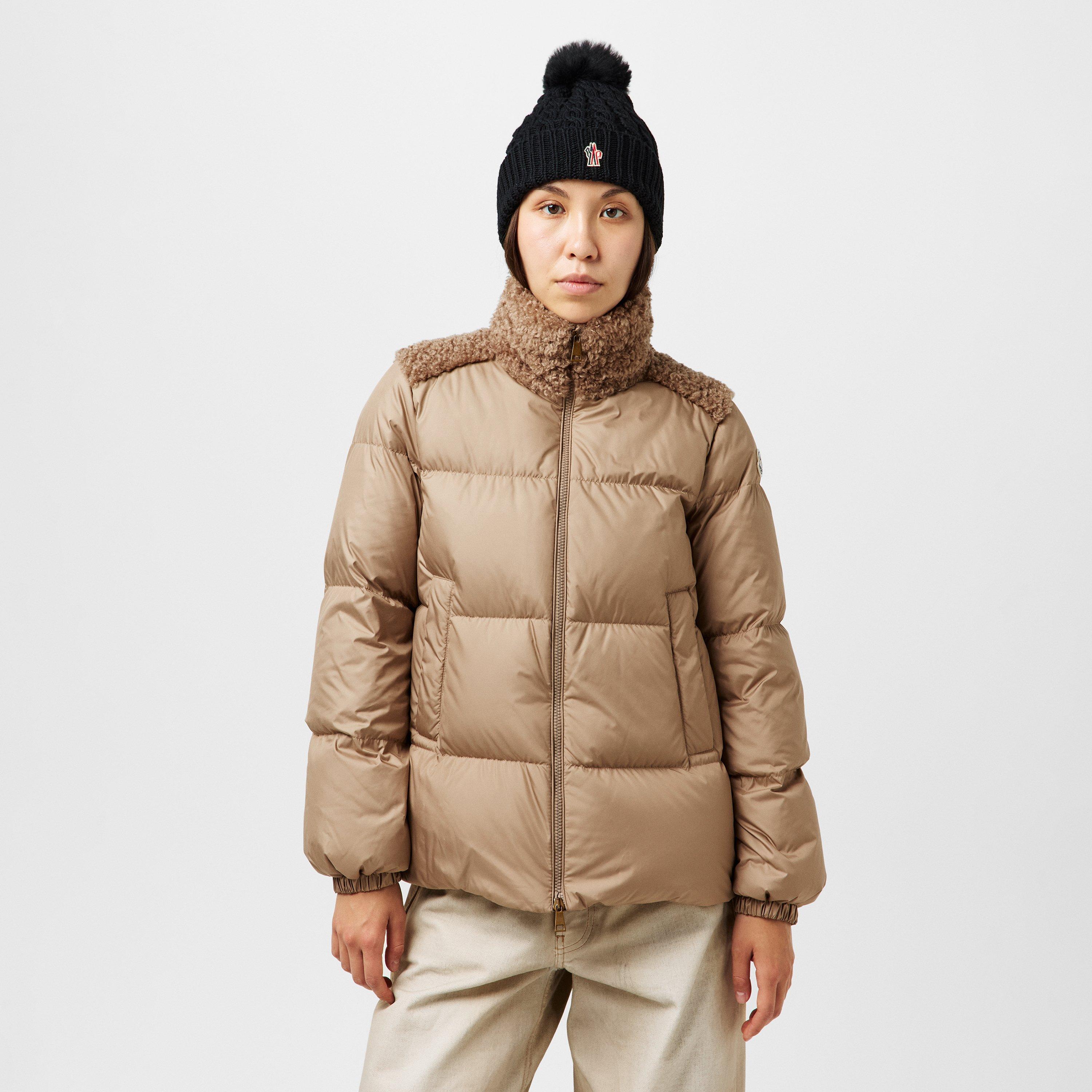 Beige 513 - Moncler - Women's Esnaie Quilted Medium Puffer Jacket - 3