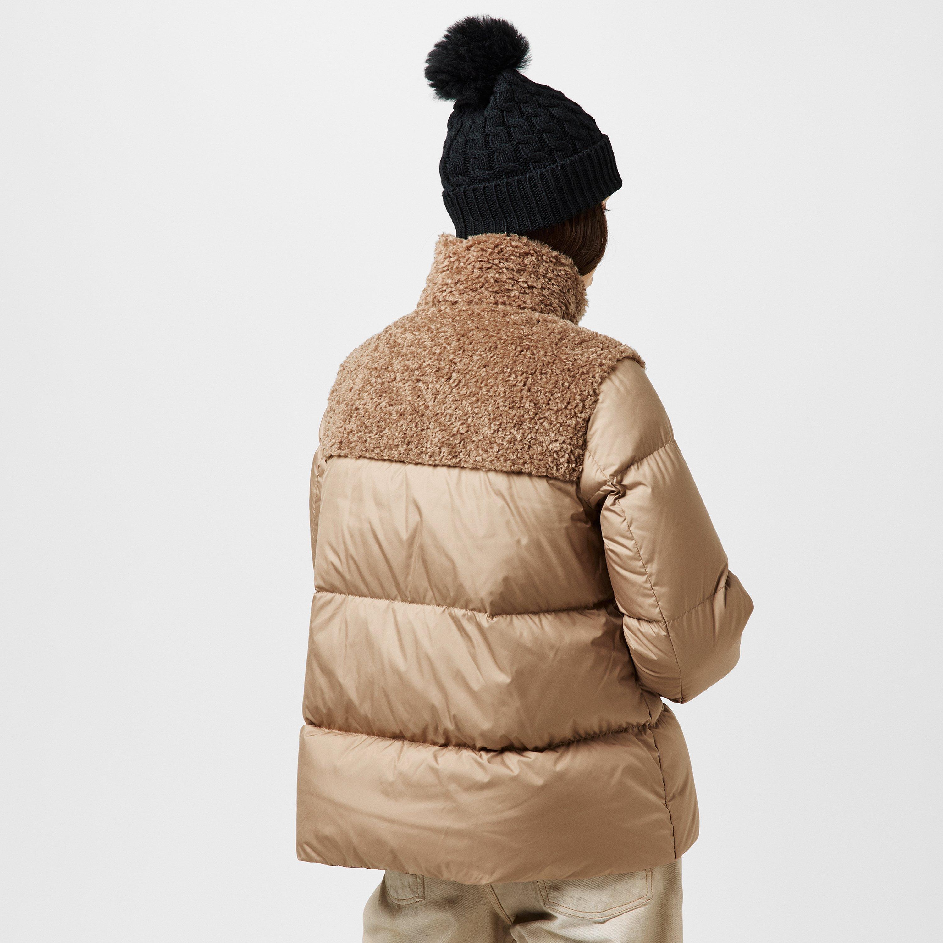 Beige 513 - Moncler - Women's Esnaie Quilted Medium Puffer Jacket - 4