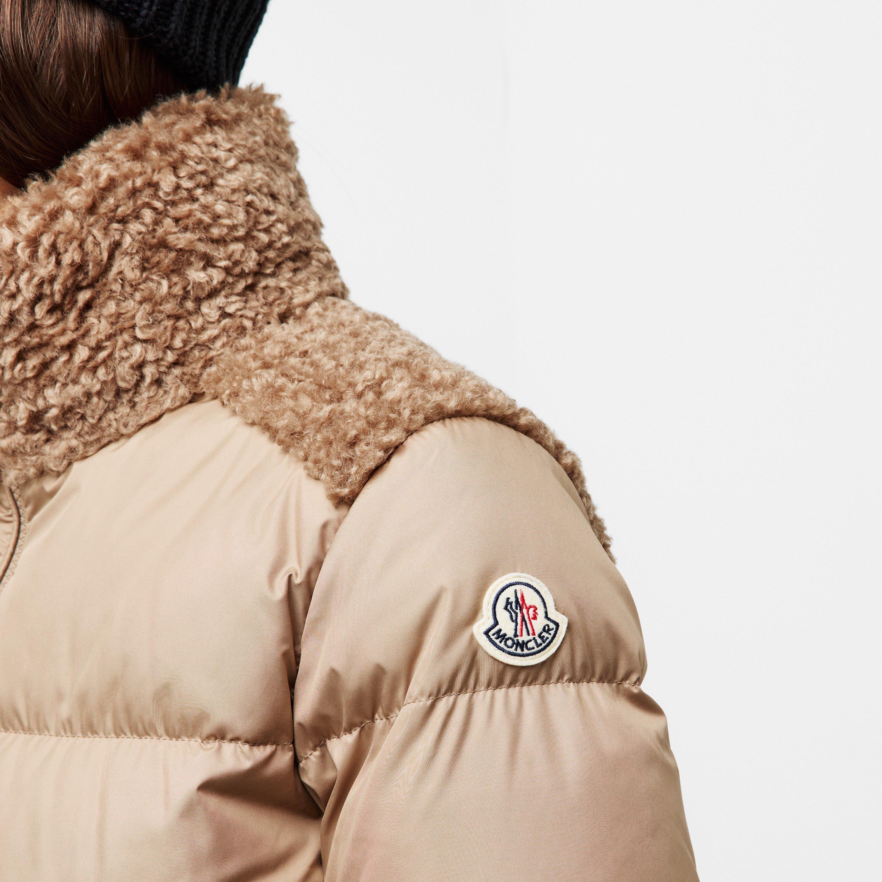 Beige 513 - Moncler - Women's Esnaie Quilted Medium Puffer Jacket - 5
