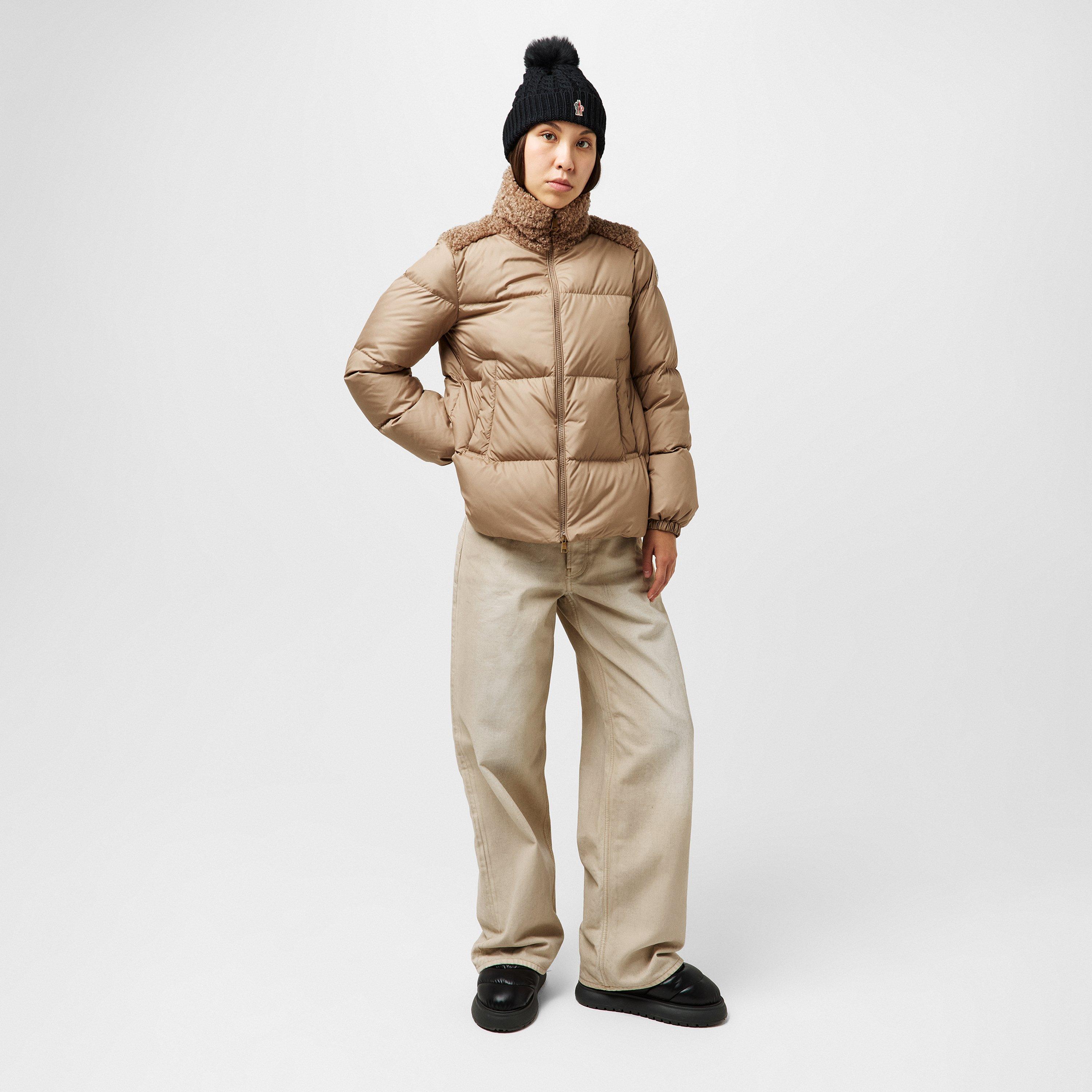 Beige 513 - Moncler - Women's Esnaie Quilted Medium Puffer Jacket - 6