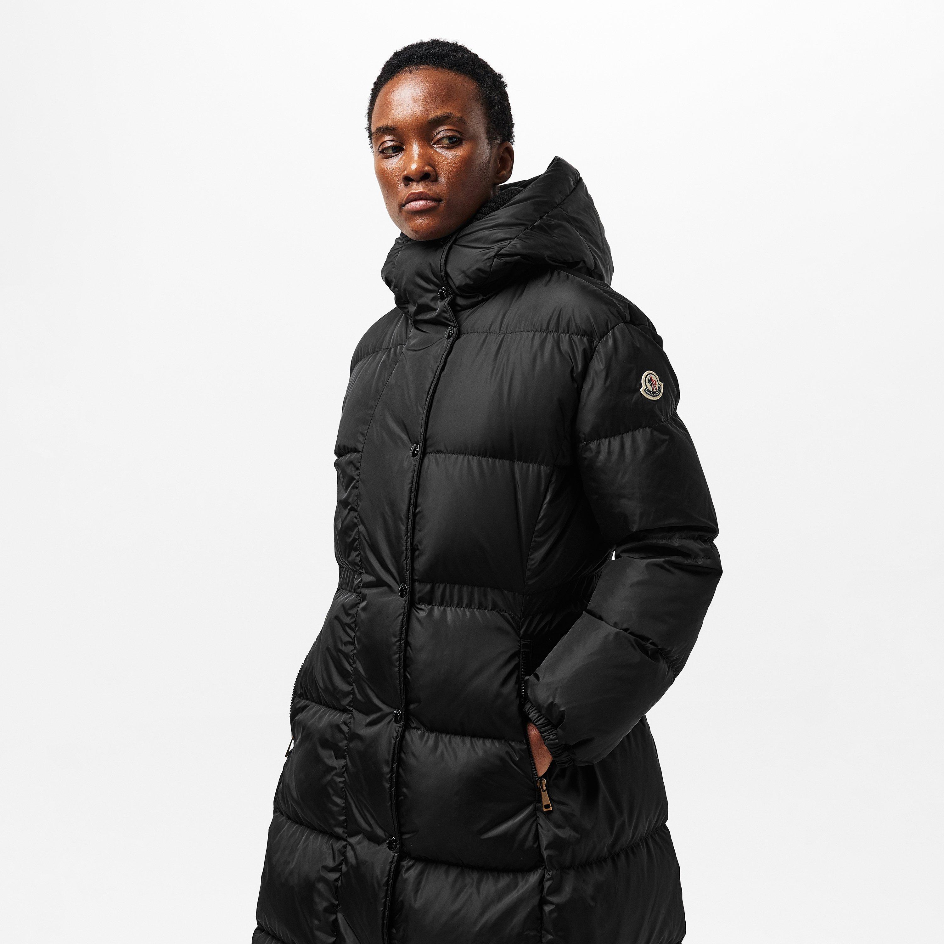 Black 999 - Moncler - Women's Insulated Weather-Resistant Long Puffer Jacket - 3
