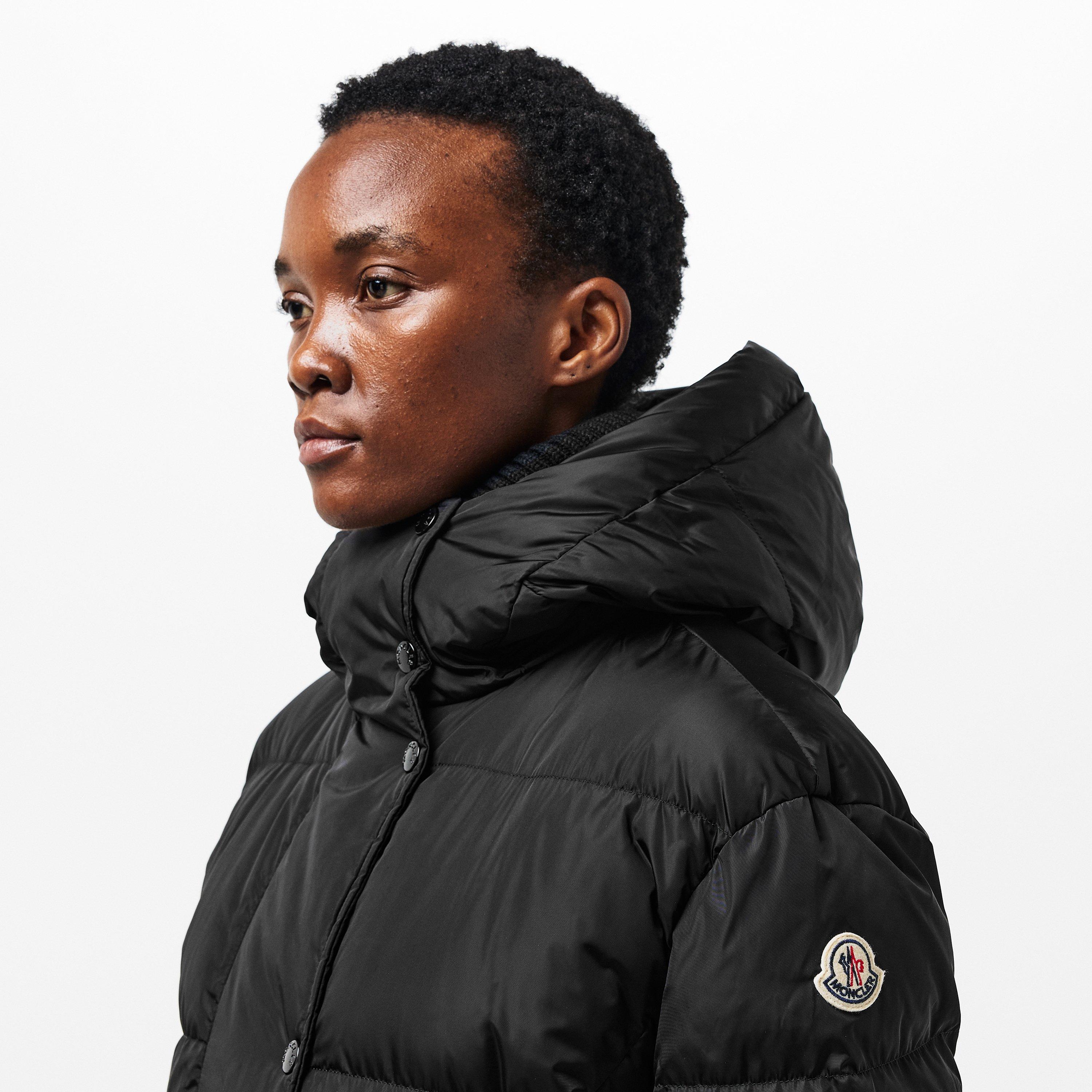 Black 999 - Moncler - Women's Insulated Weather-Resistant Long Puffer Jacket - 5