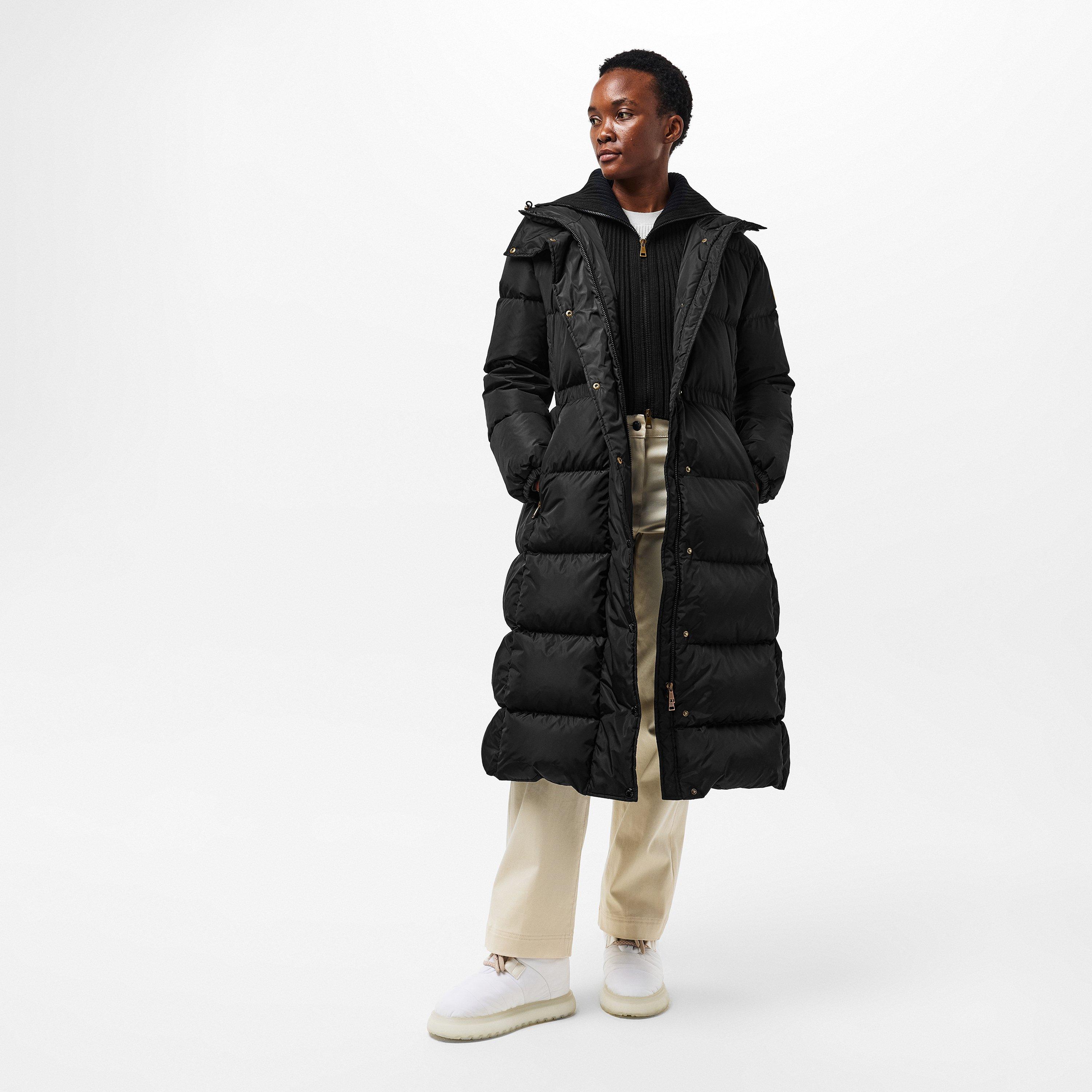 Black 999 - Moncler - Women's Insulated Weather-Resistant Long Puffer Jacket - 6