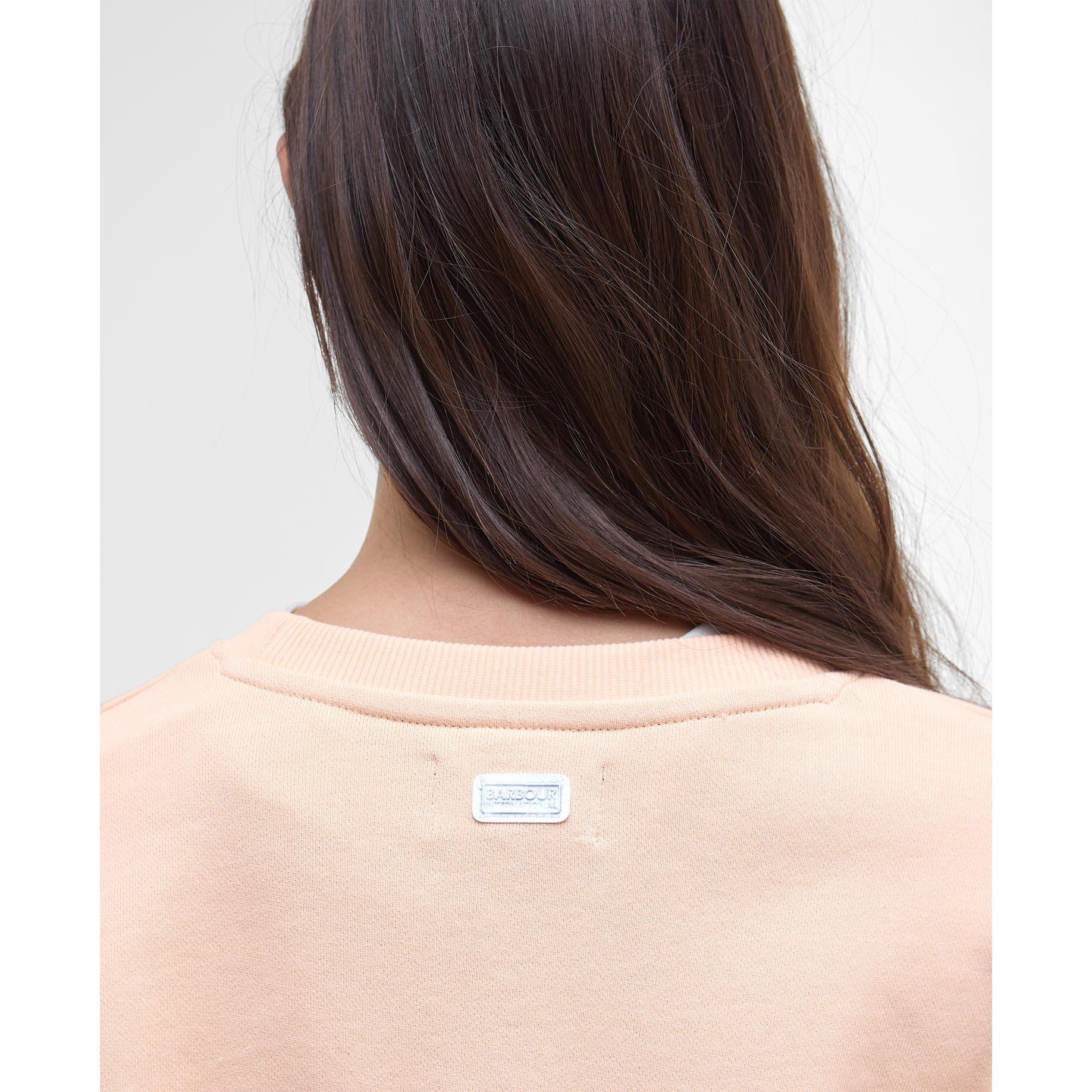 Peach Parfait - Barbour International - Women's B.Intense Cali Crew Sweatshirt - 6