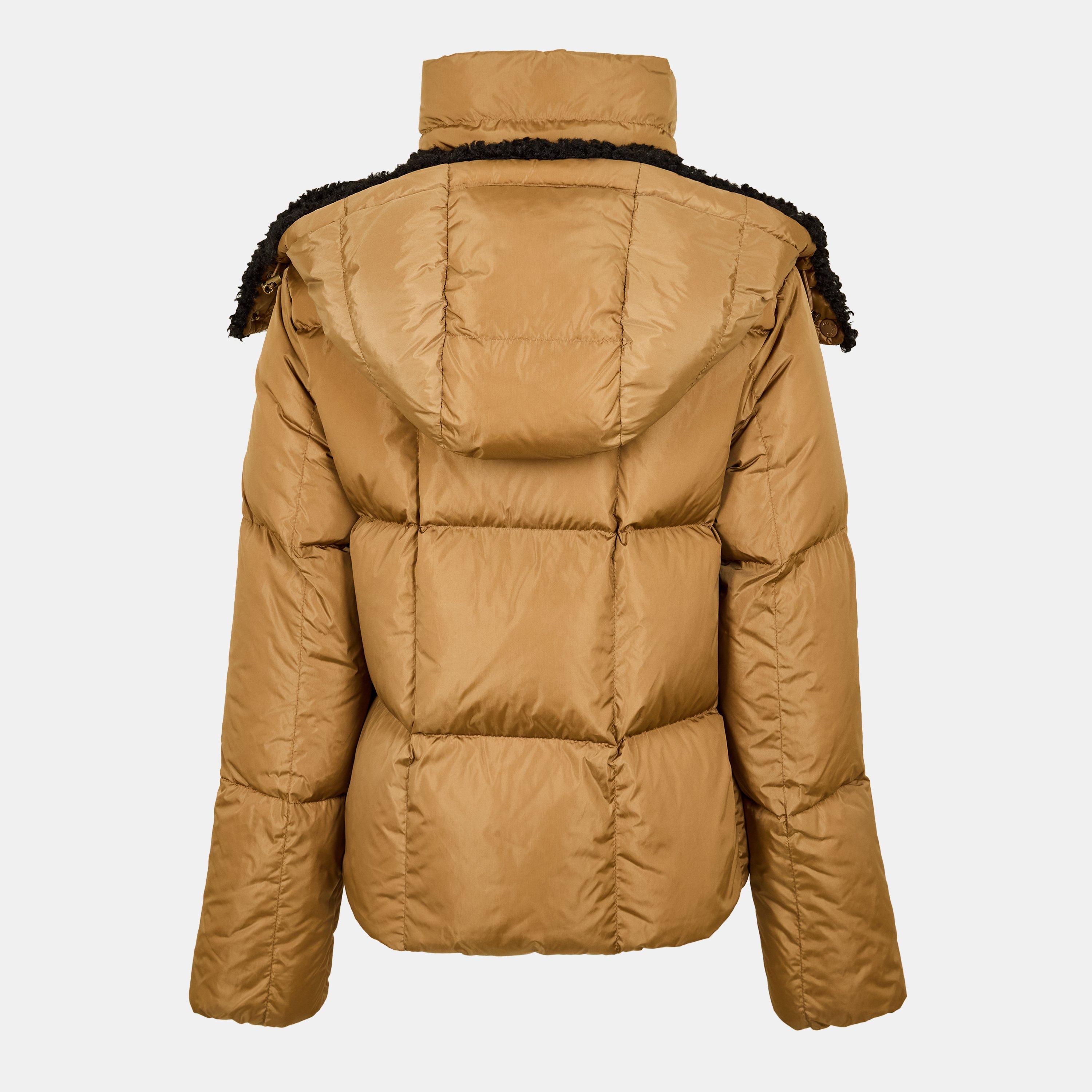 Open Beige 226 - Moncler - Women's  Insulated Water-Resistant Fitted Short Puffer Jacket - 2