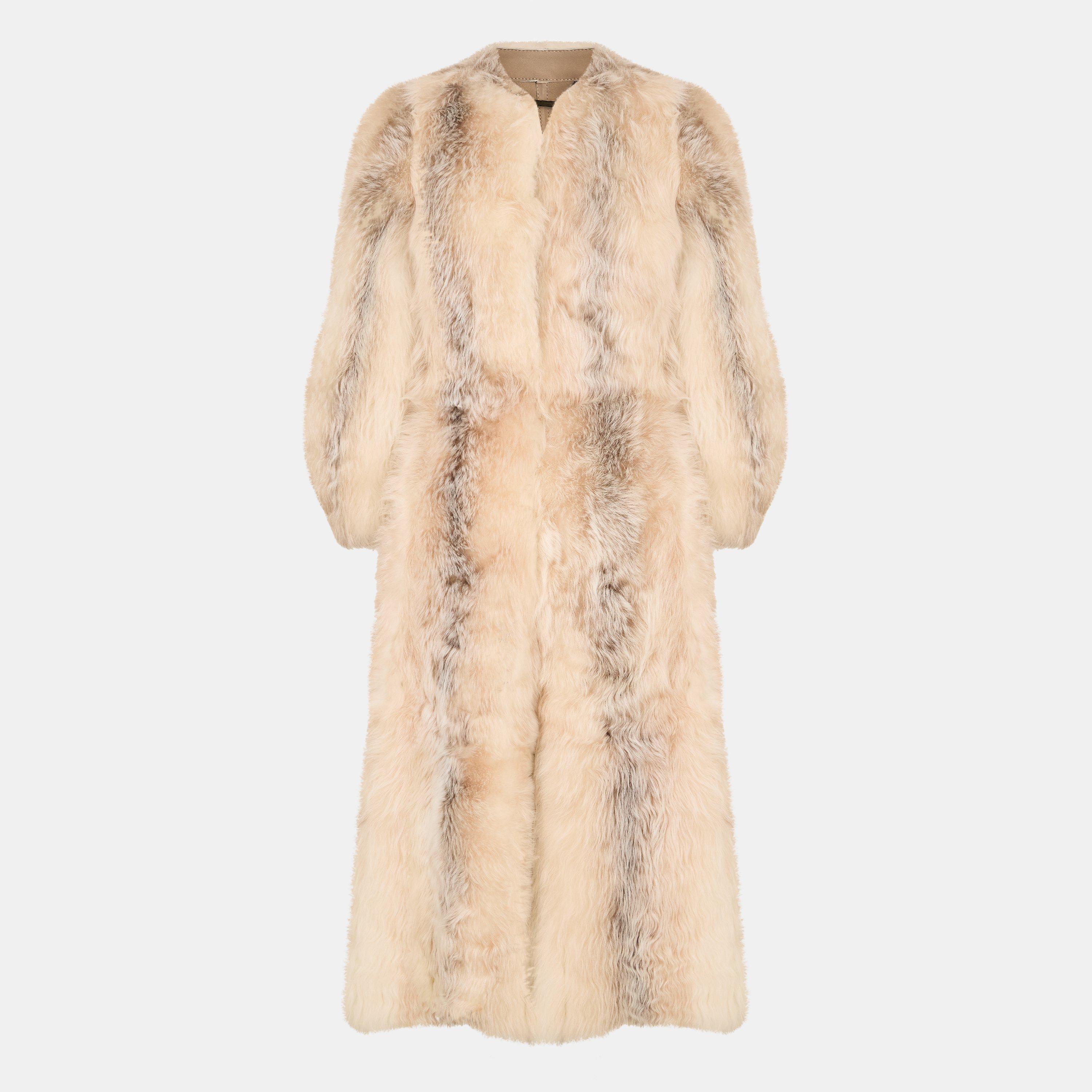 Fendi Fendi Shearling Ld54 - White - Size 38 (UK 6)