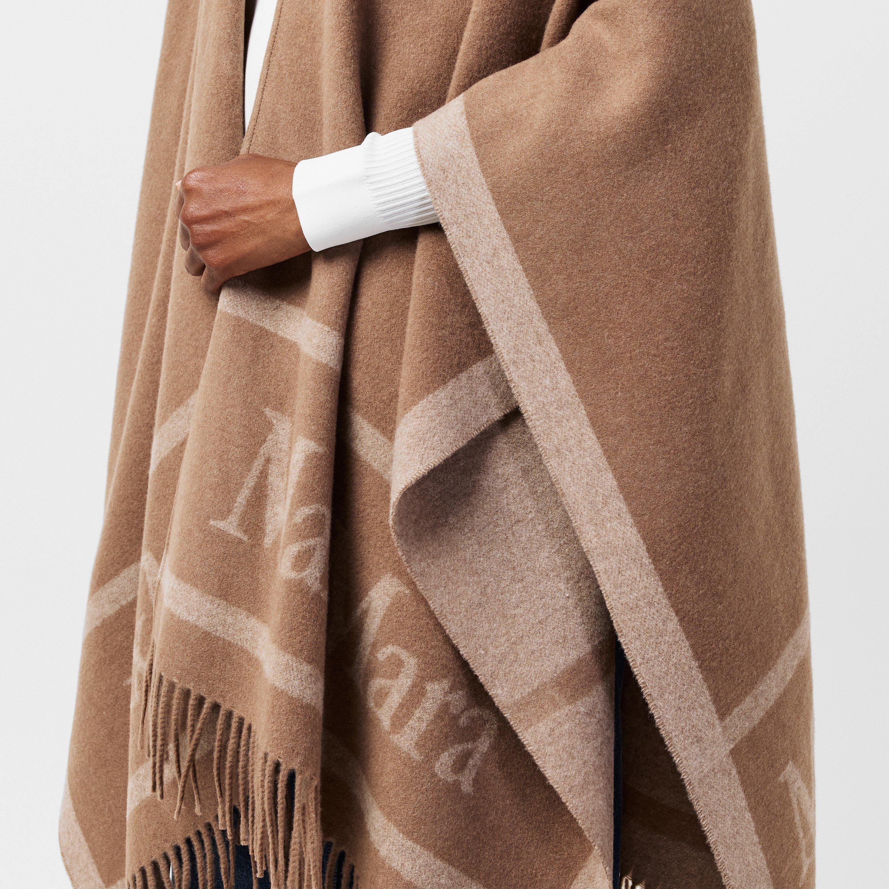Camel - Max Mara - Women's Cape - 5