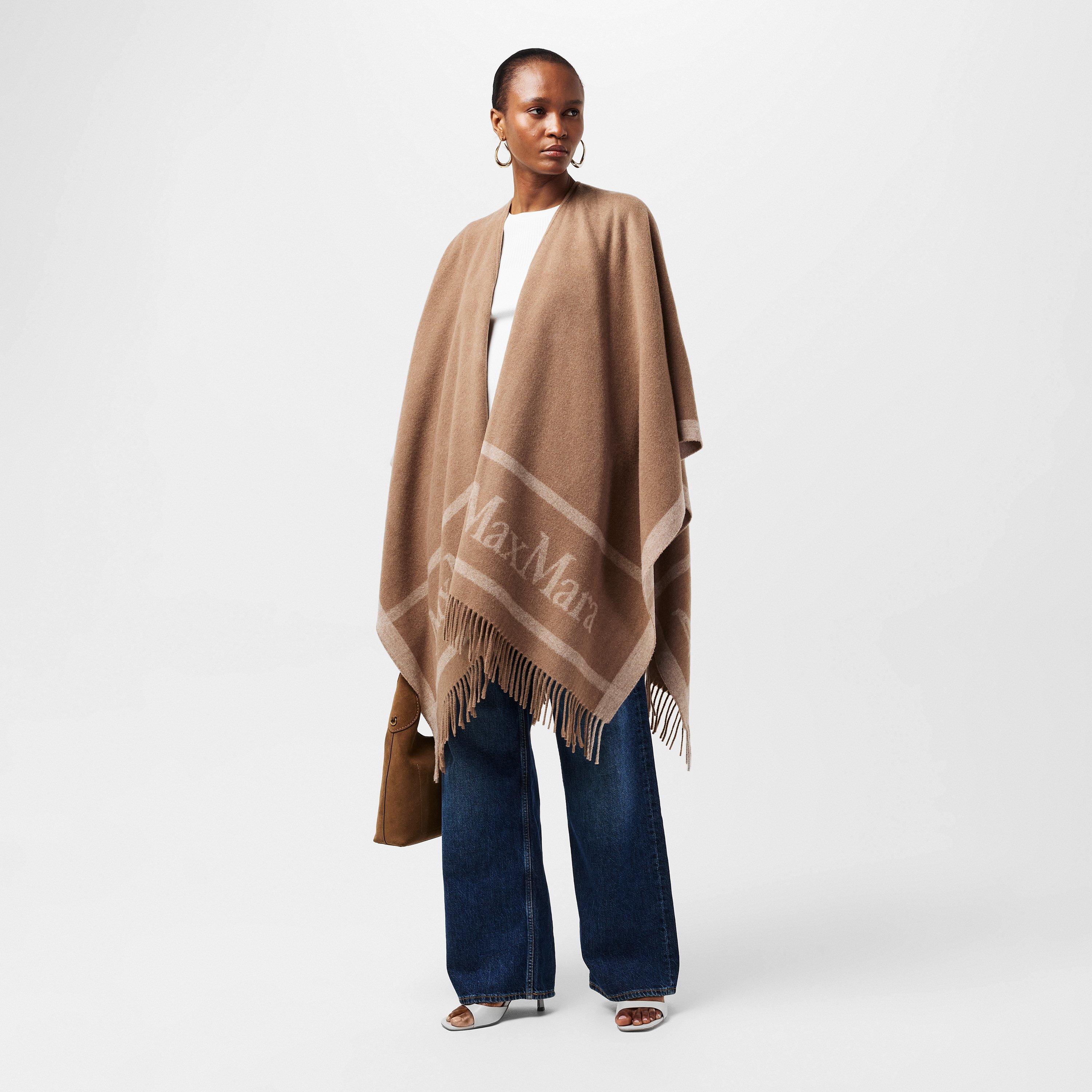 Camel - Max Mara - Women's Cape - 6