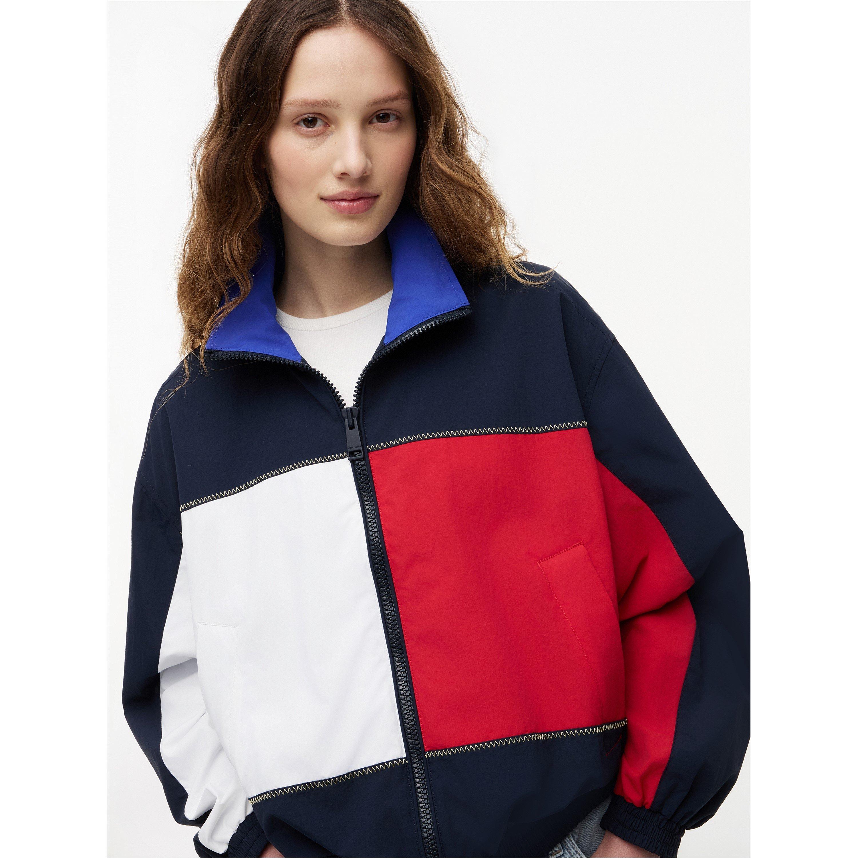 Dark Night Navy - Tommy Jeans - Women's Harrington Jacket - 4