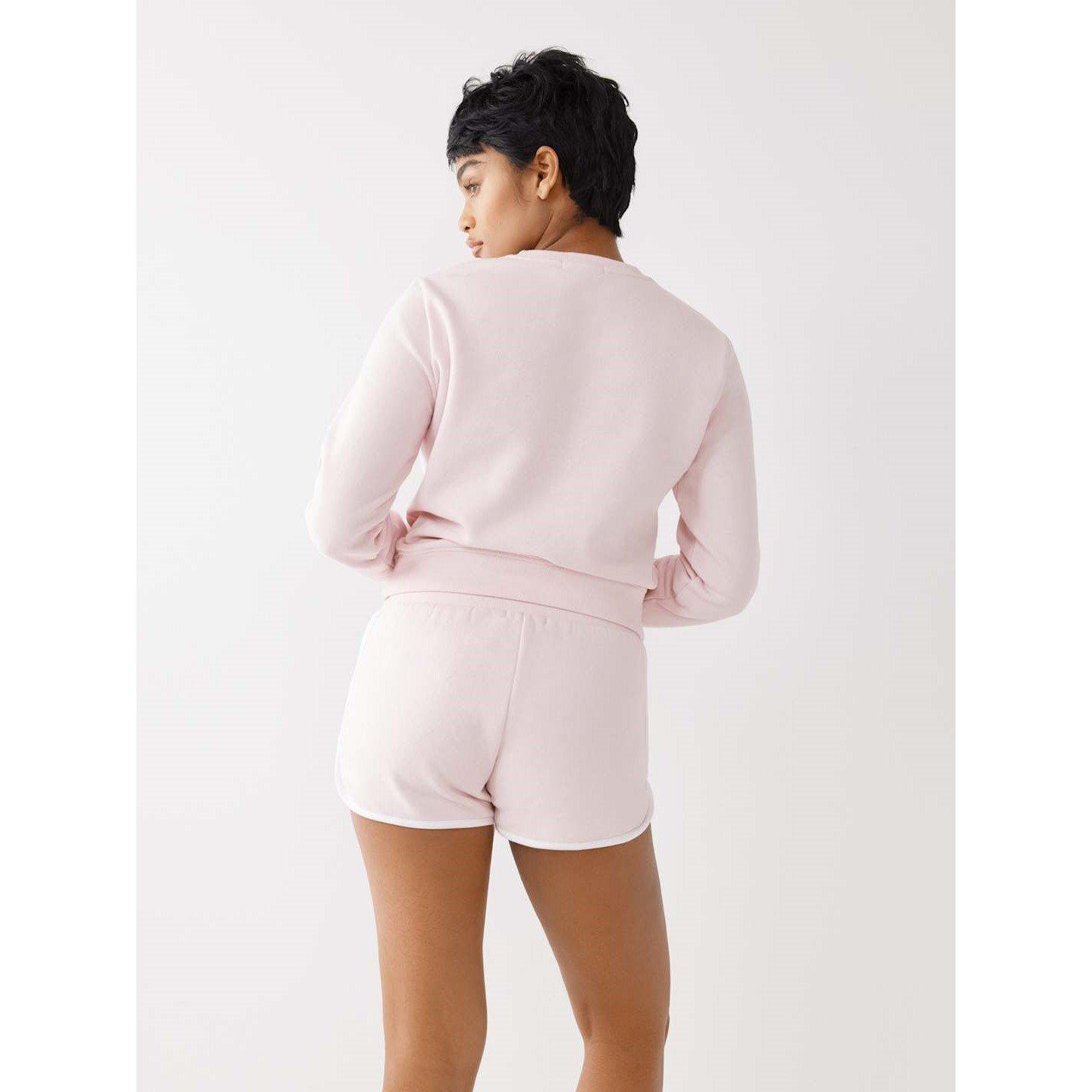 Pale Lilac - True Religion - Women's Flock Logo Hoodie - 2