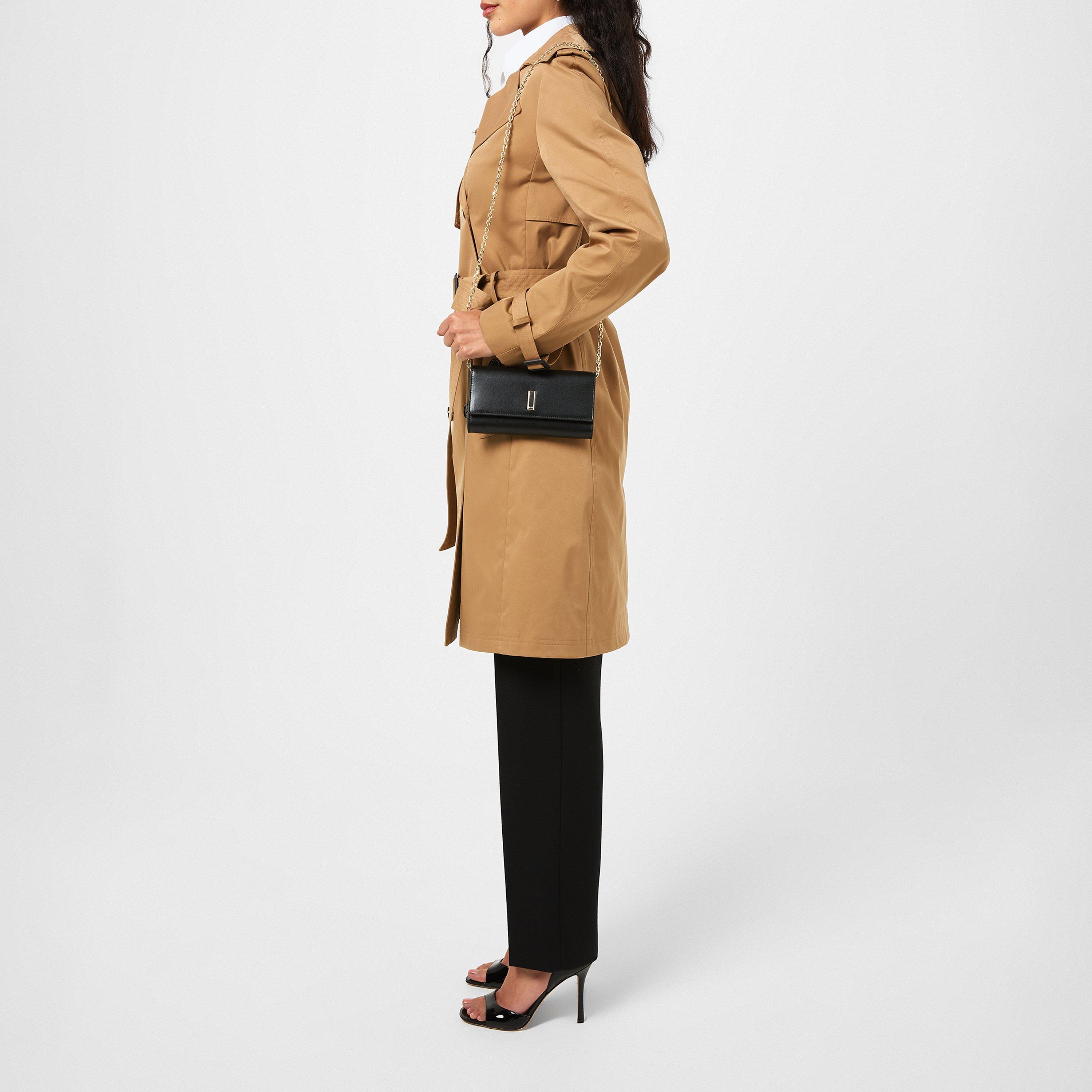Medium Beige - Boss - Womens Conry Double-breasted Trench Coat - 2