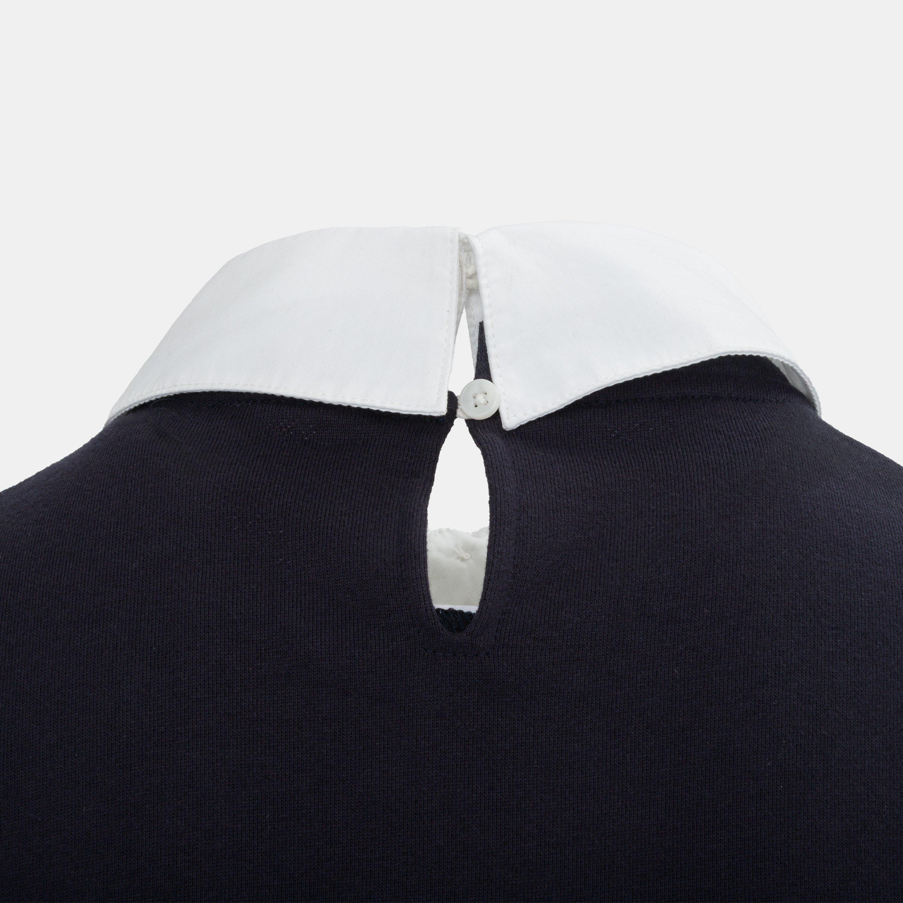 Navy - Miso - Miso Fake two-piece Jumper Women - 6