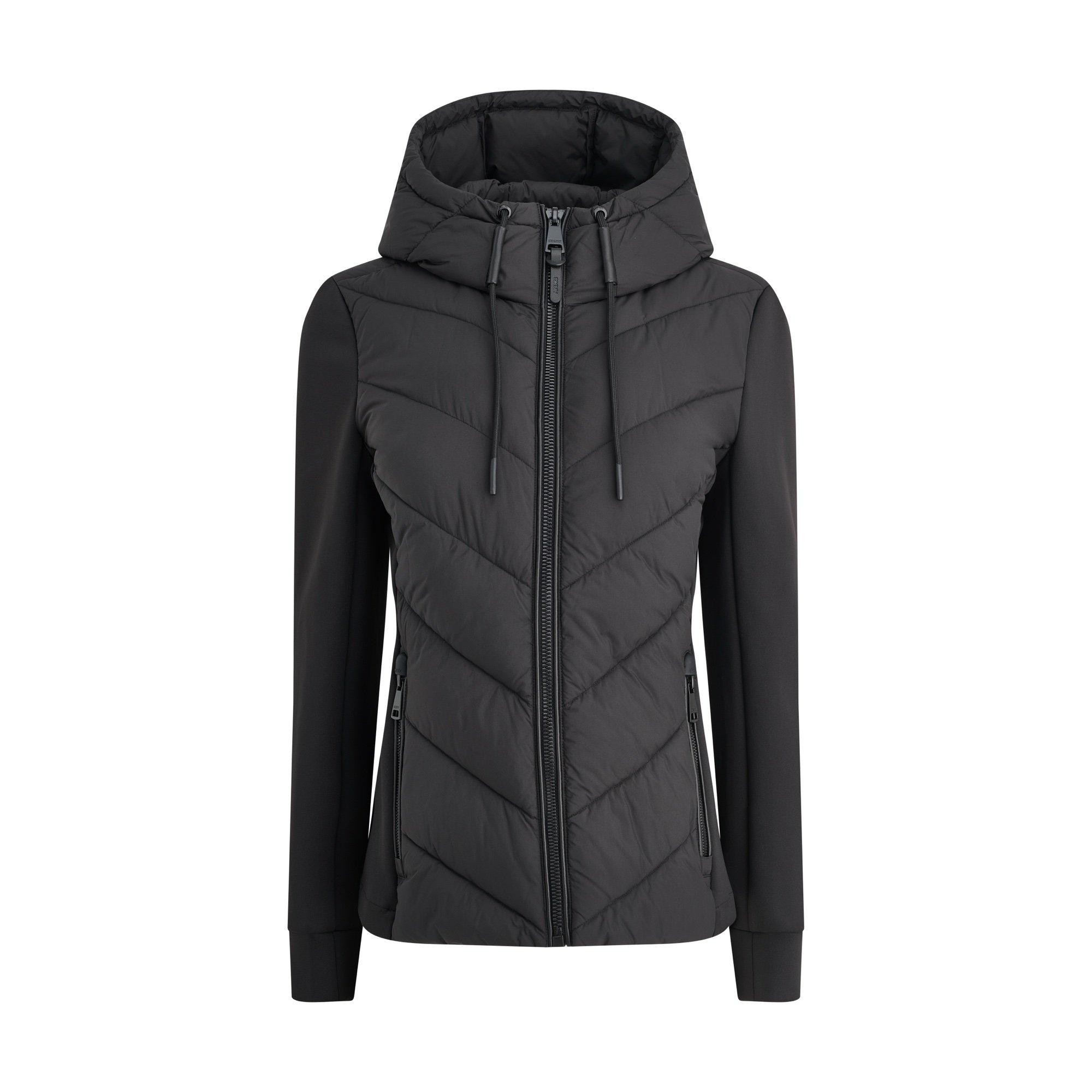 Black - DKNY - Women's  Multi-Purpose Hybrid Jacket - 1