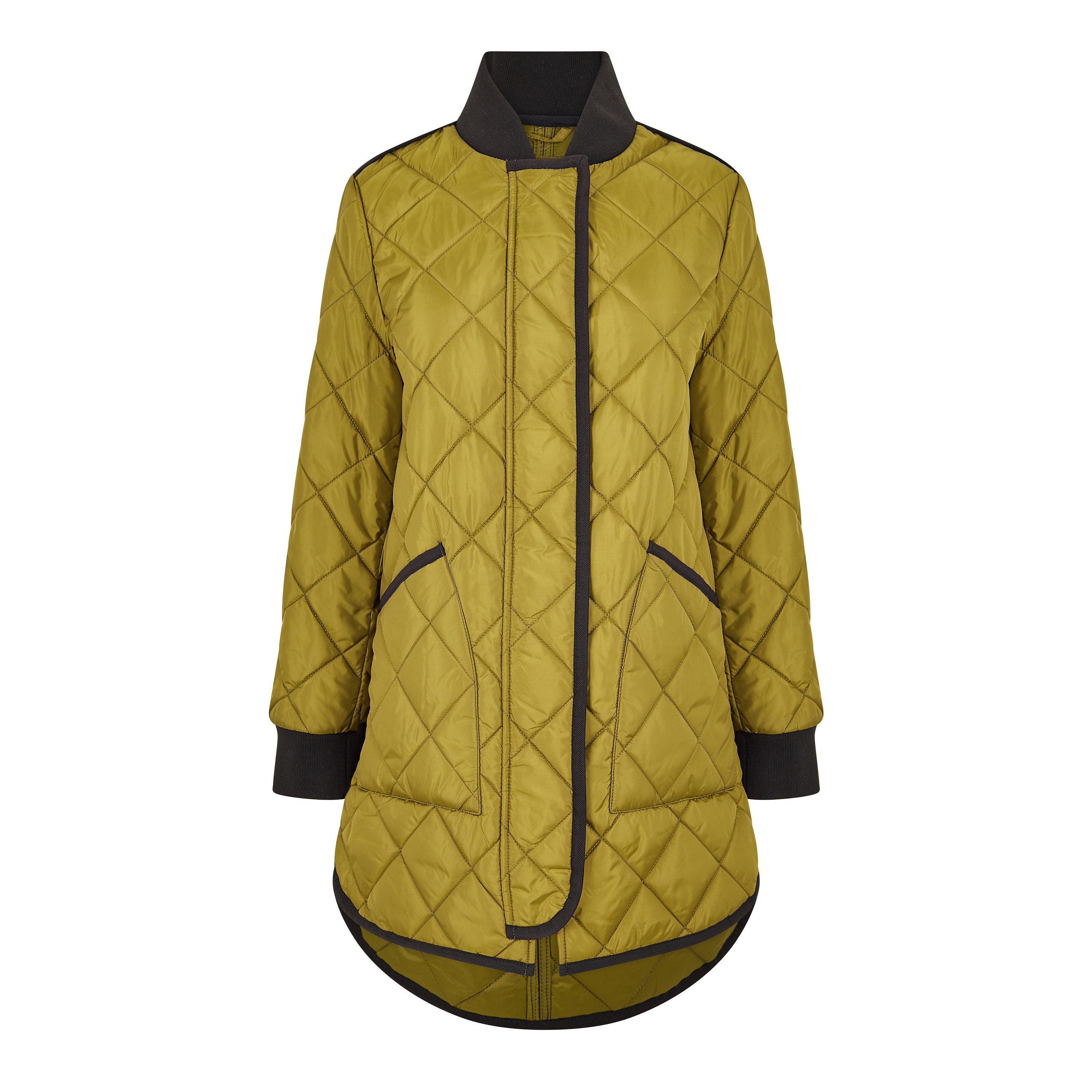 Olive - DKNY - Women's Quilted Jacket - 1
