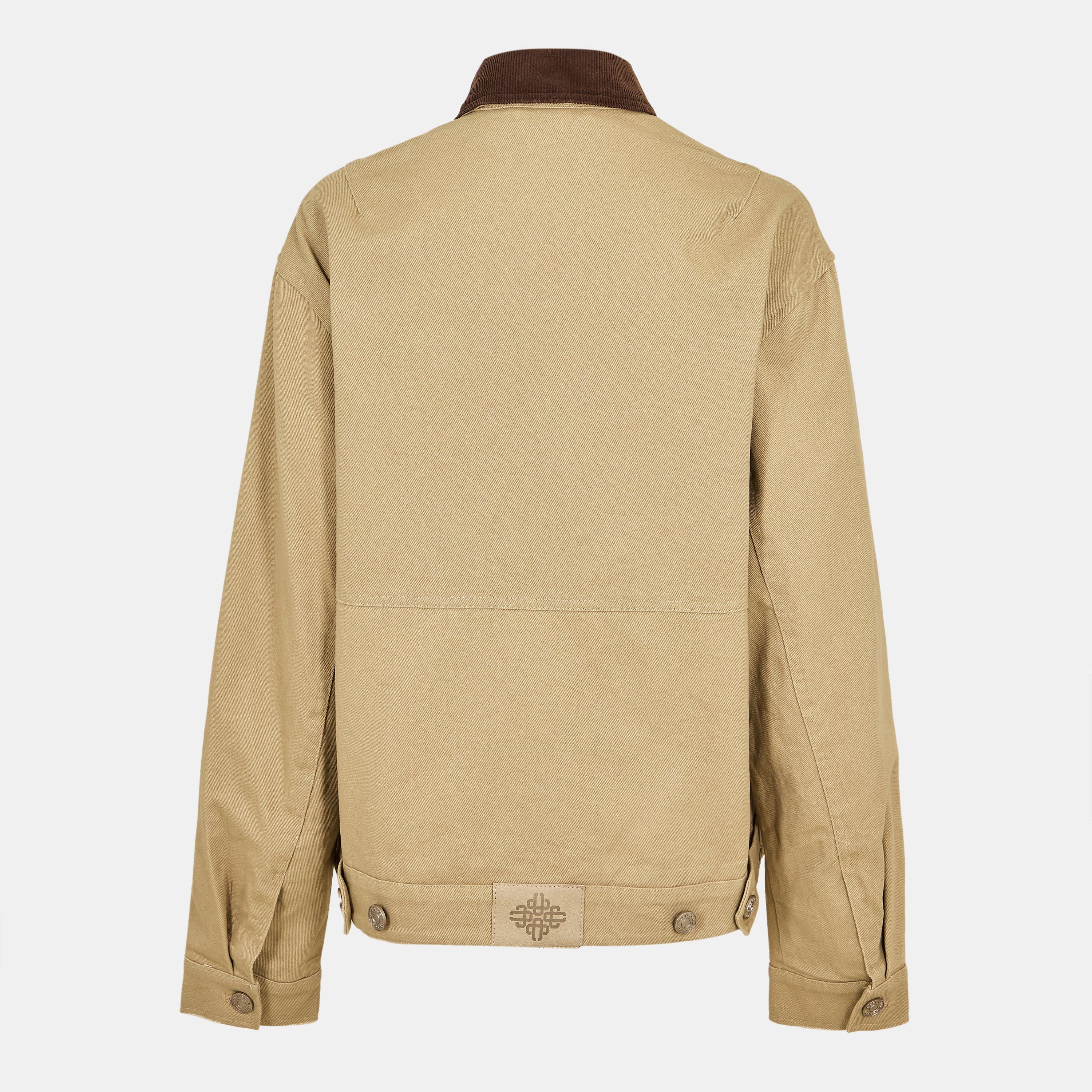 Beige - The Couture Club - Women's Twist Barn Jacket - 2