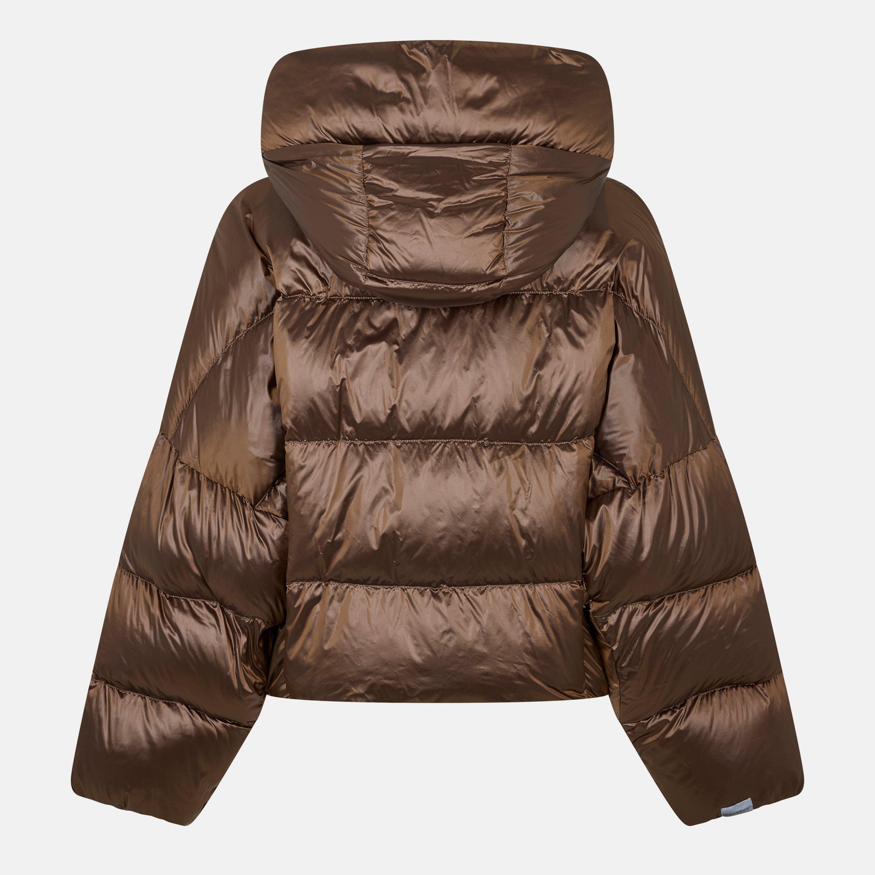 Beige Golden - Max Mara - Women's Insulated Short Puffer Jacket - 2