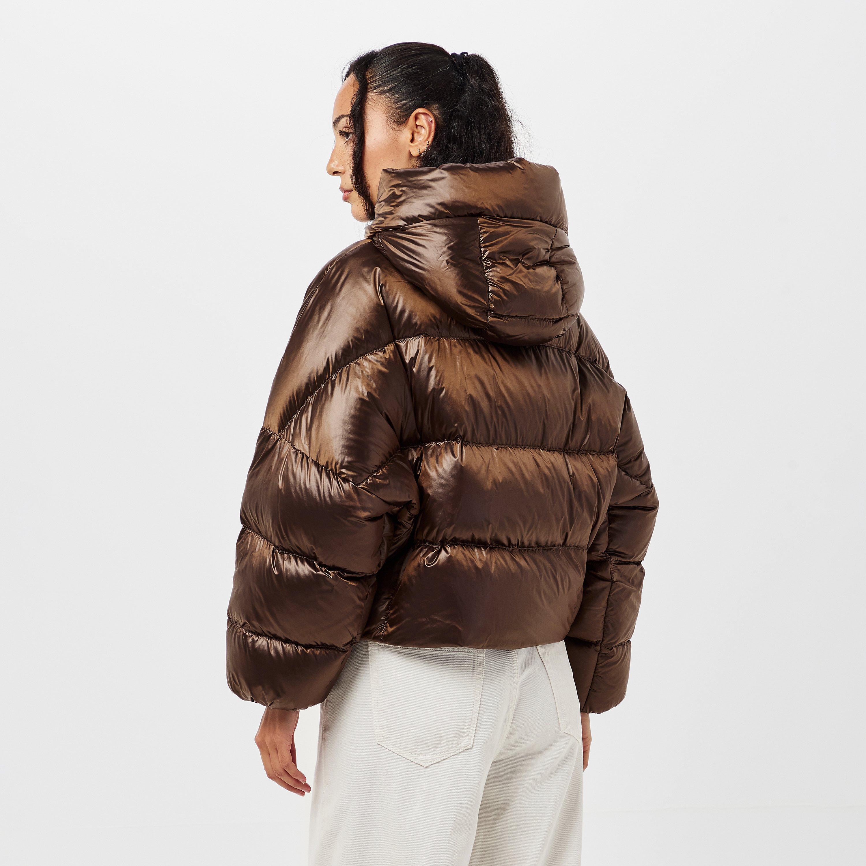 Beige Golden - Max Mara - Women's Insulated Short Puffer Jacket - 4