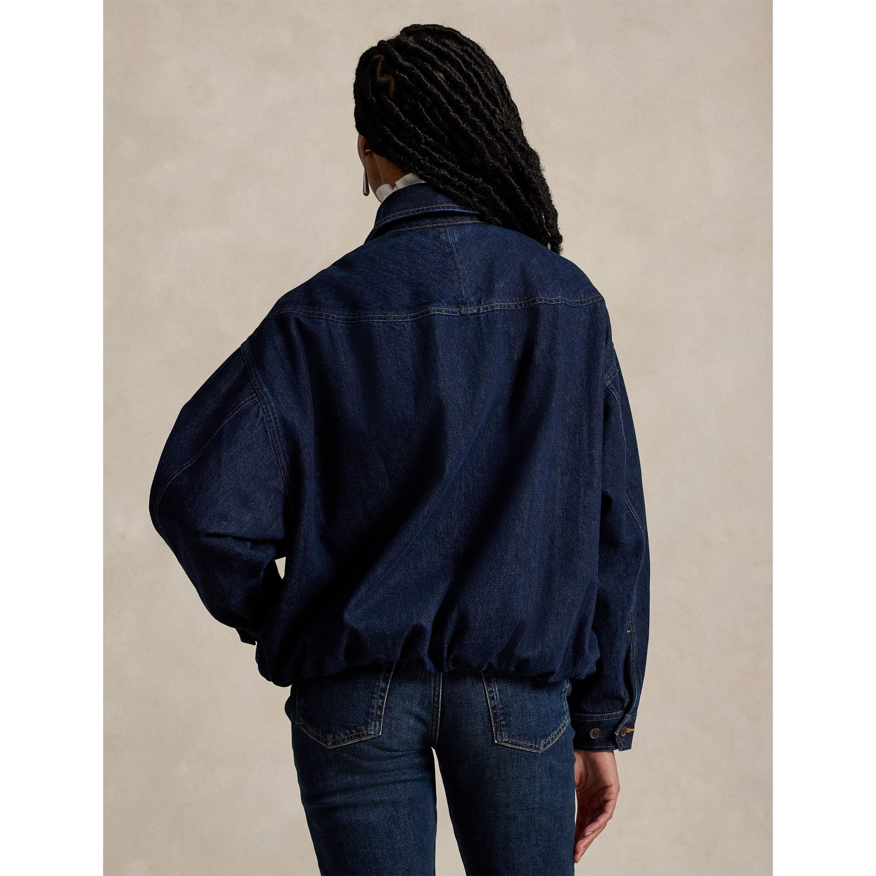 DAYTEN WASH - Polo Ralph Lauren - Women's Denim Bomber Jacket - 3