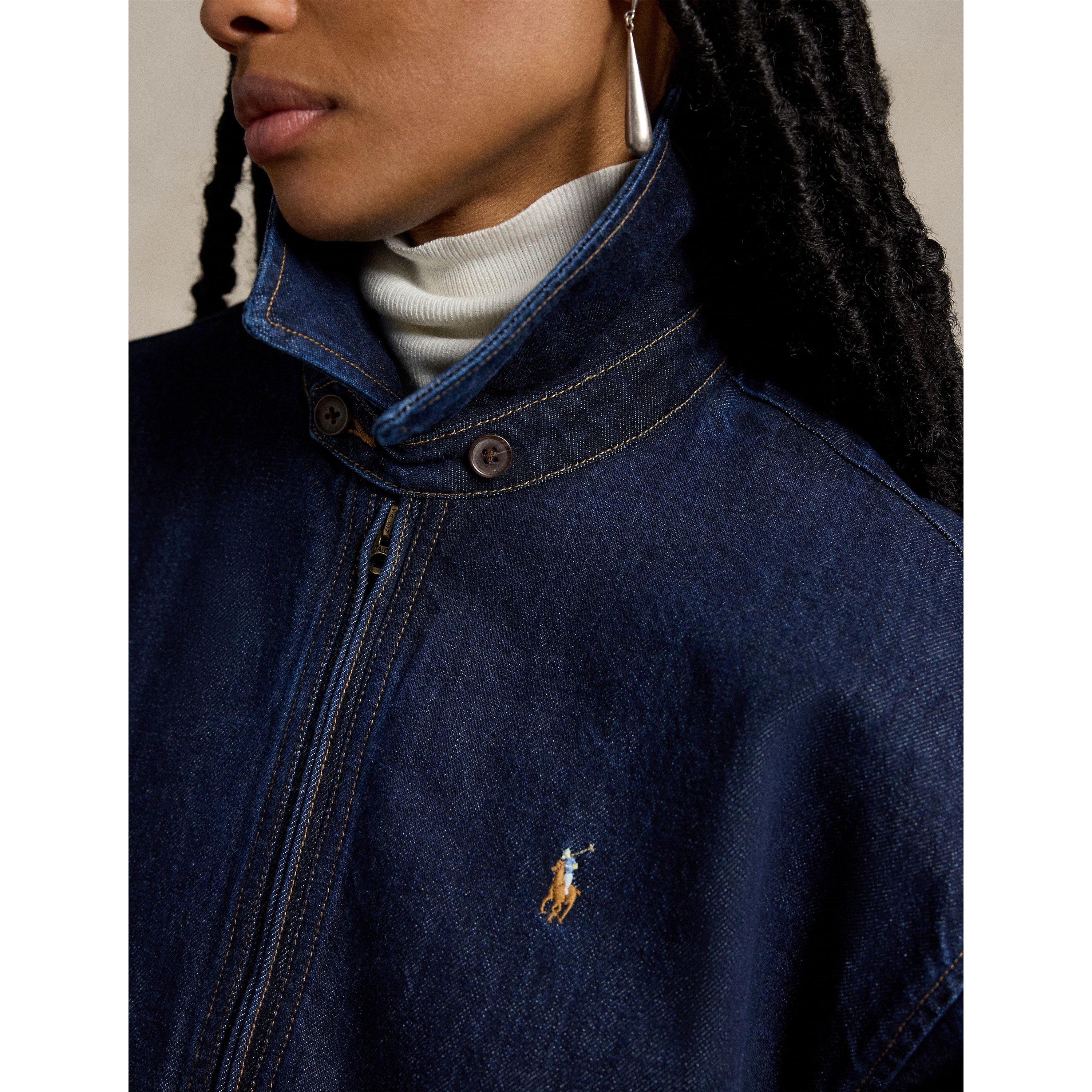 DAYTEN WASH - Polo Ralph Lauren - Women's Denim Bomber Jacket - 4