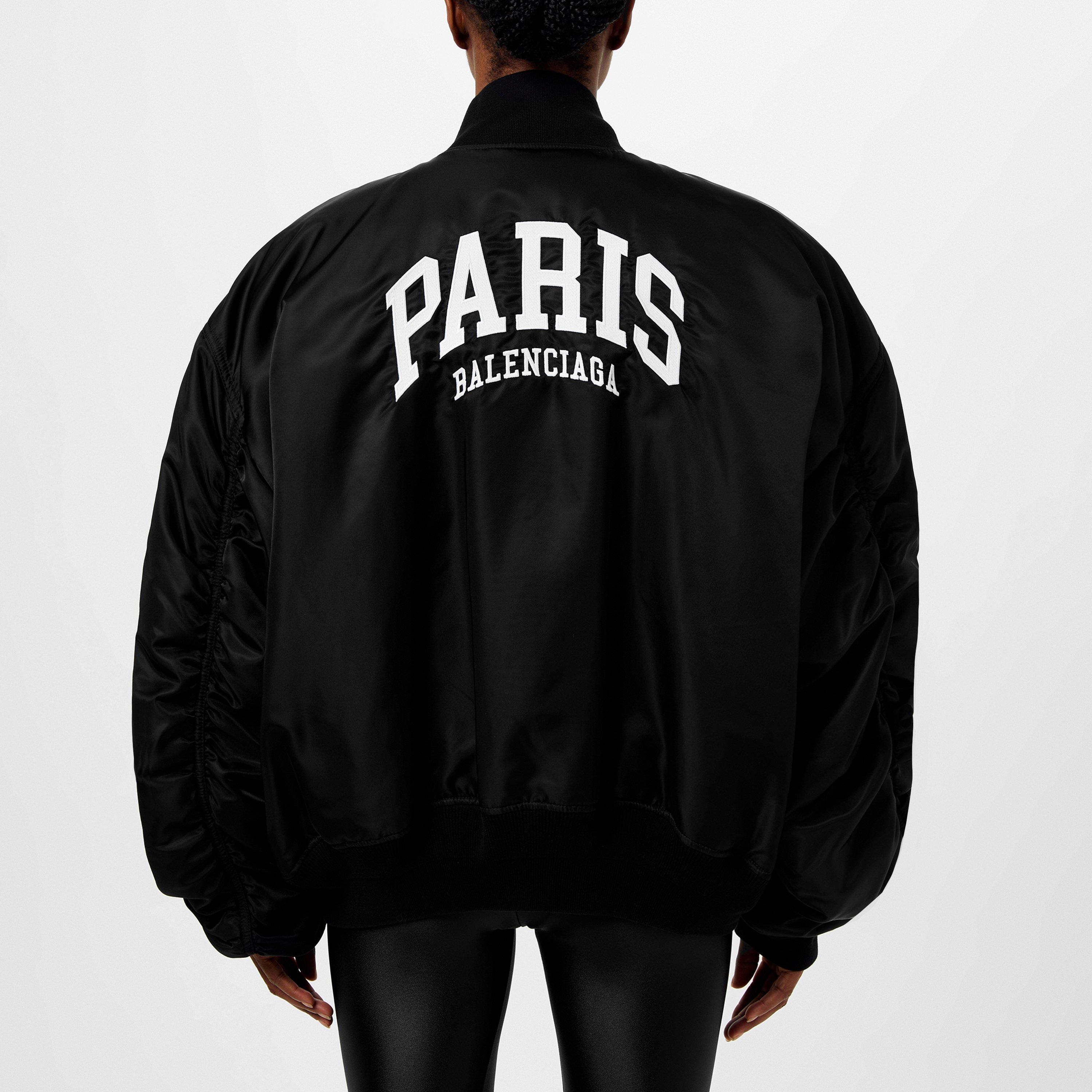 バレンシアガ Balenciaga Shrunk Varsity Jacket Balenciaga Shrunk Varsity Jacket | italist