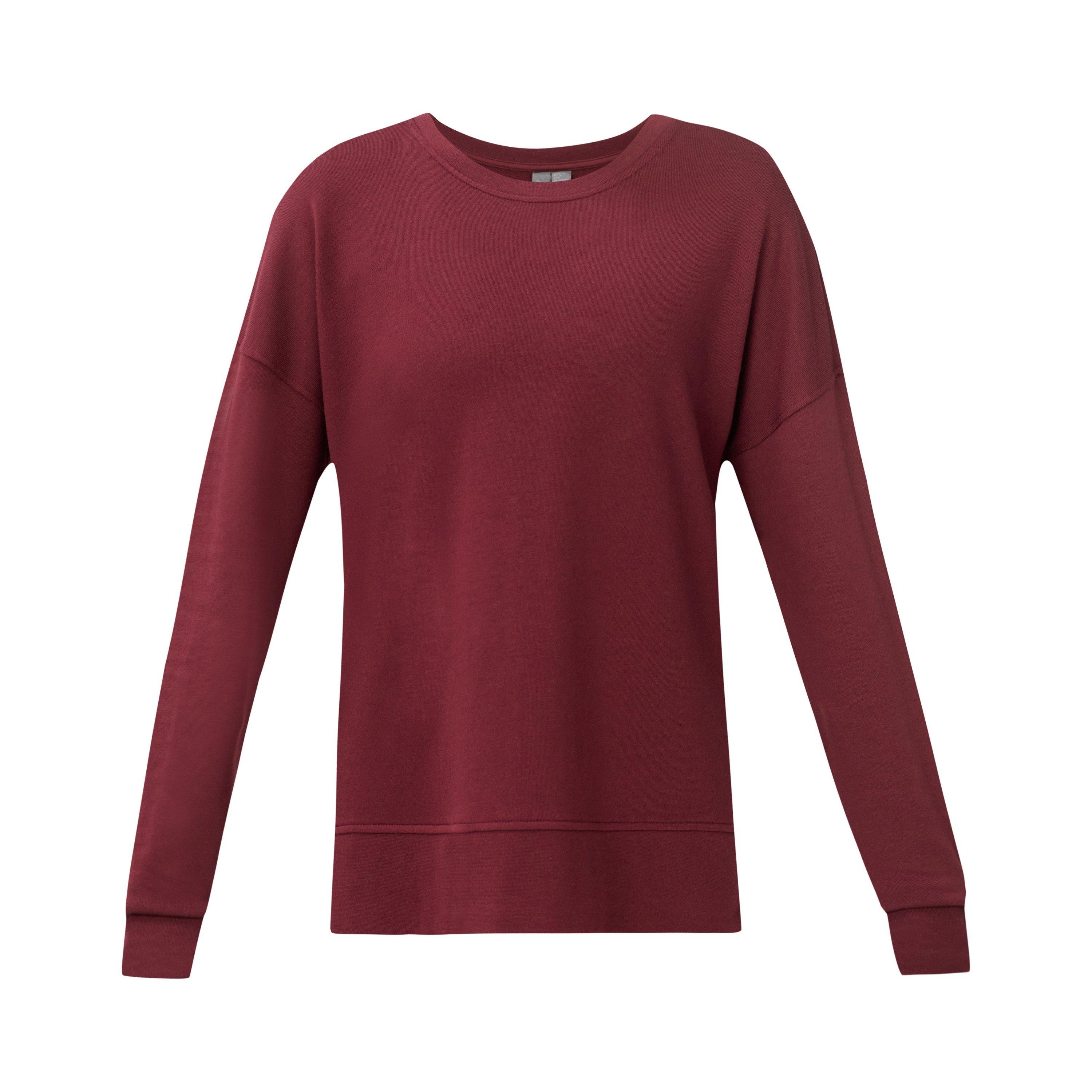 Merlot Red - Sweaty Betty - Women's Crew Sweatshirt - 1