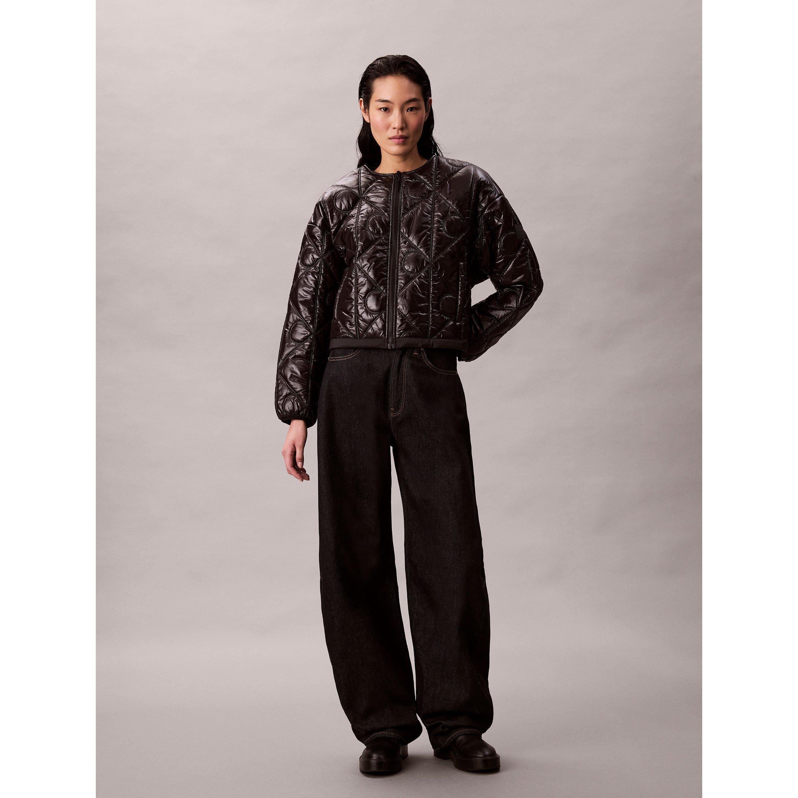 Black - Calvin Klein Jeans - Women's Quilted Jacket - 3