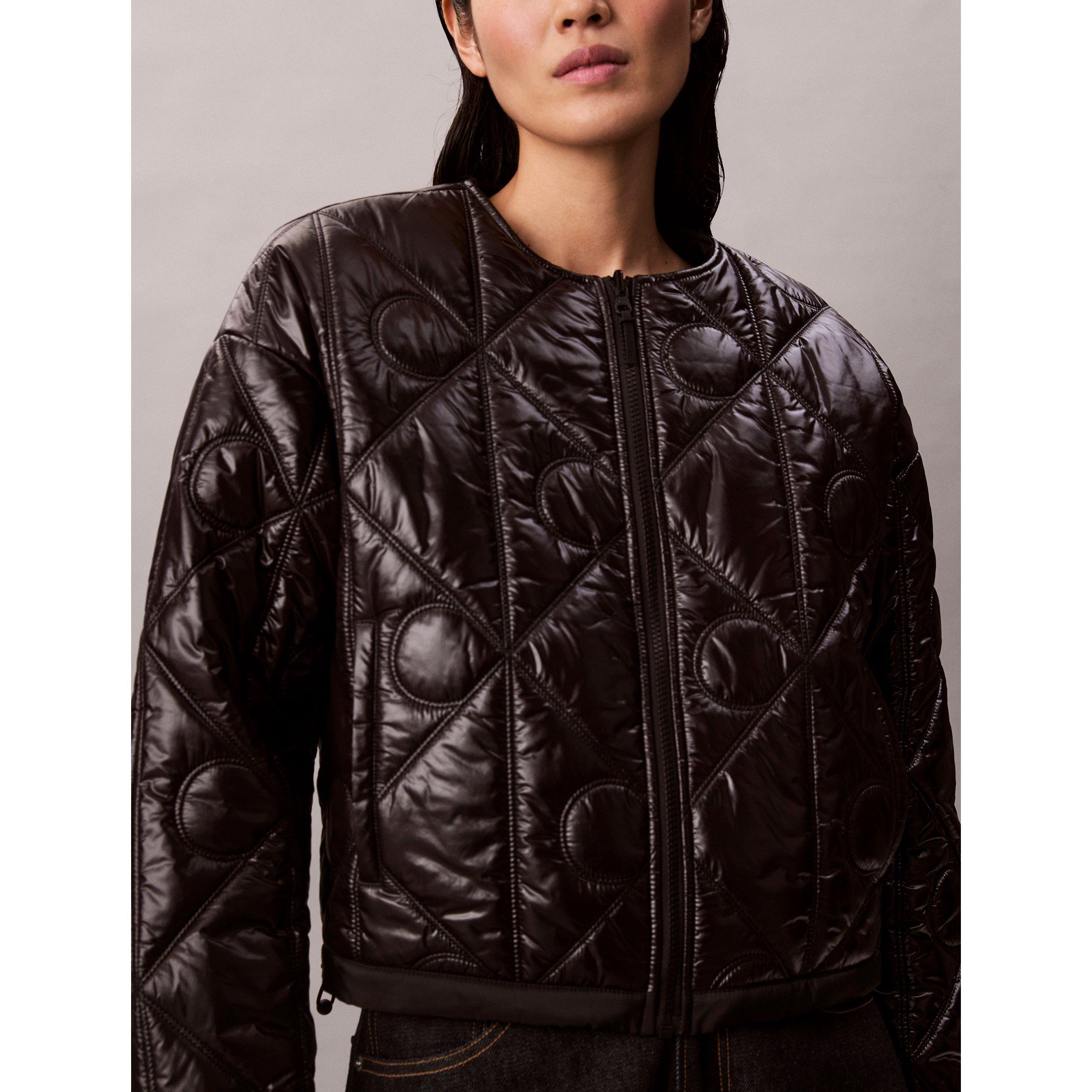 Black - Calvin Klein Jeans - Women's Quilted Jacket - 5