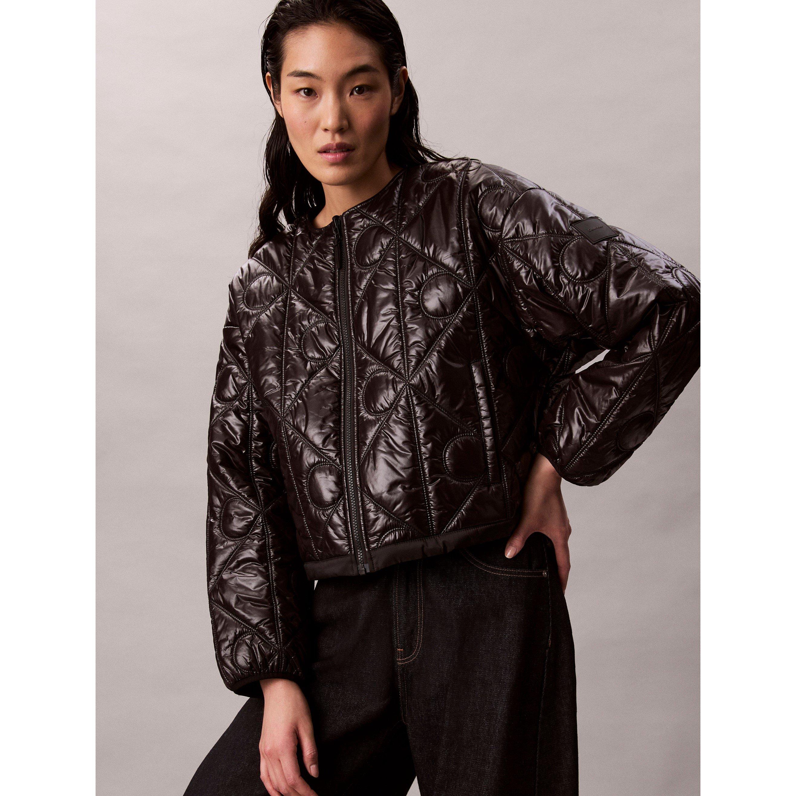 Black - Calvin Klein Jeans - Women's Quilted Jacket - 7