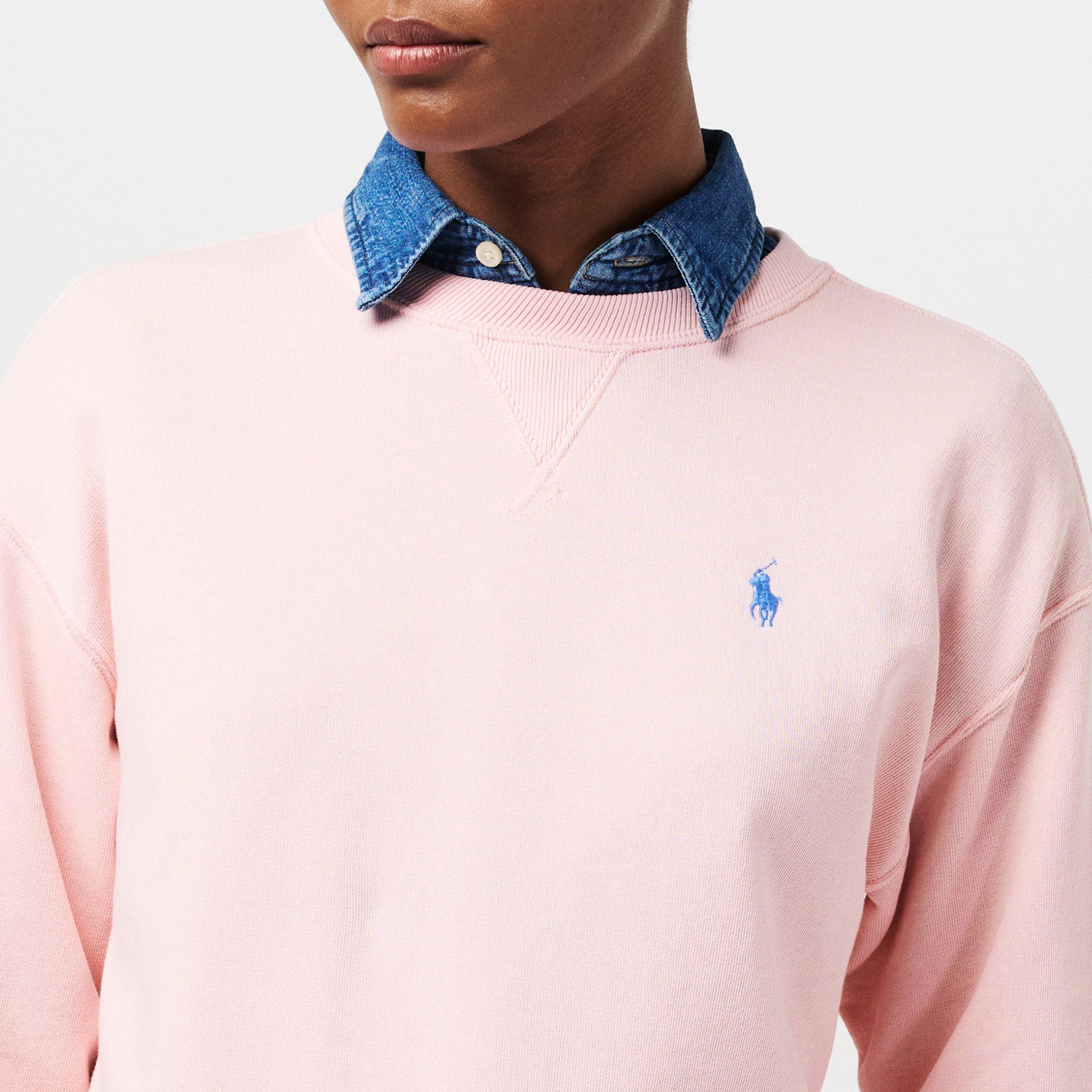 PINK SAND - Polo Ralph Lauren - Women's Crew Sweatshirt - 5