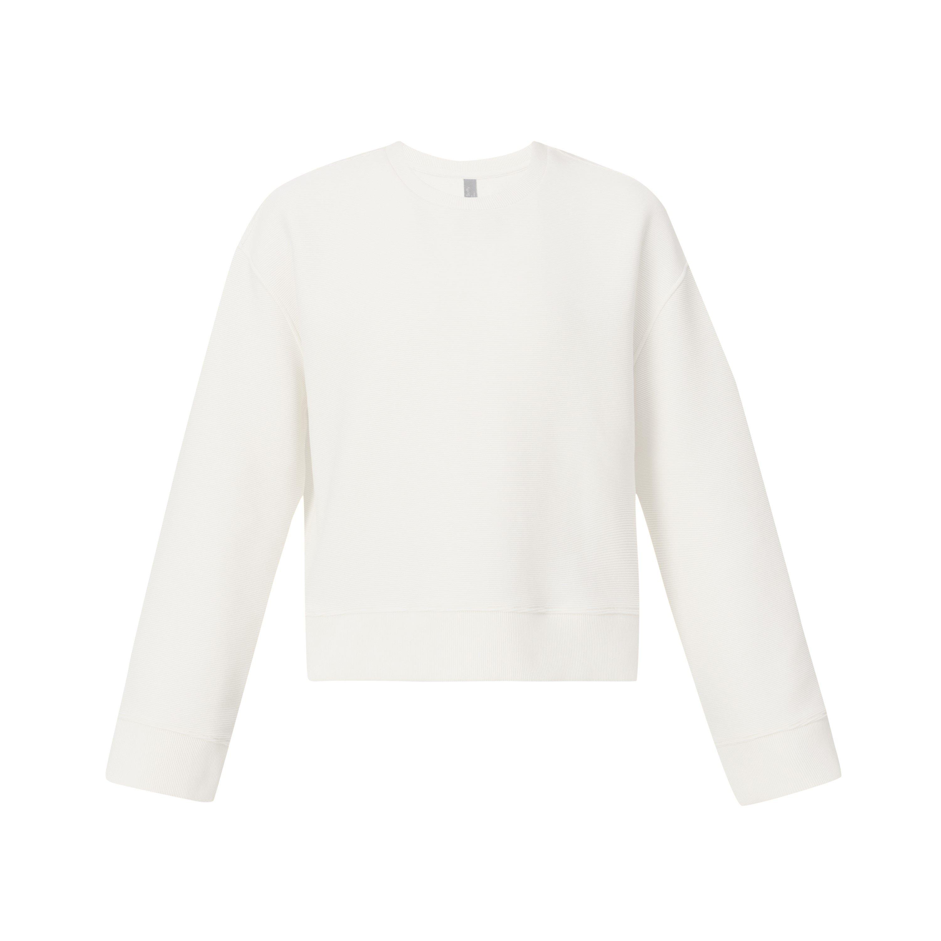 lily white - Sweaty Betty - Women's Soft Breathable Relaxed Fit Crew Sweatshirt - 1
