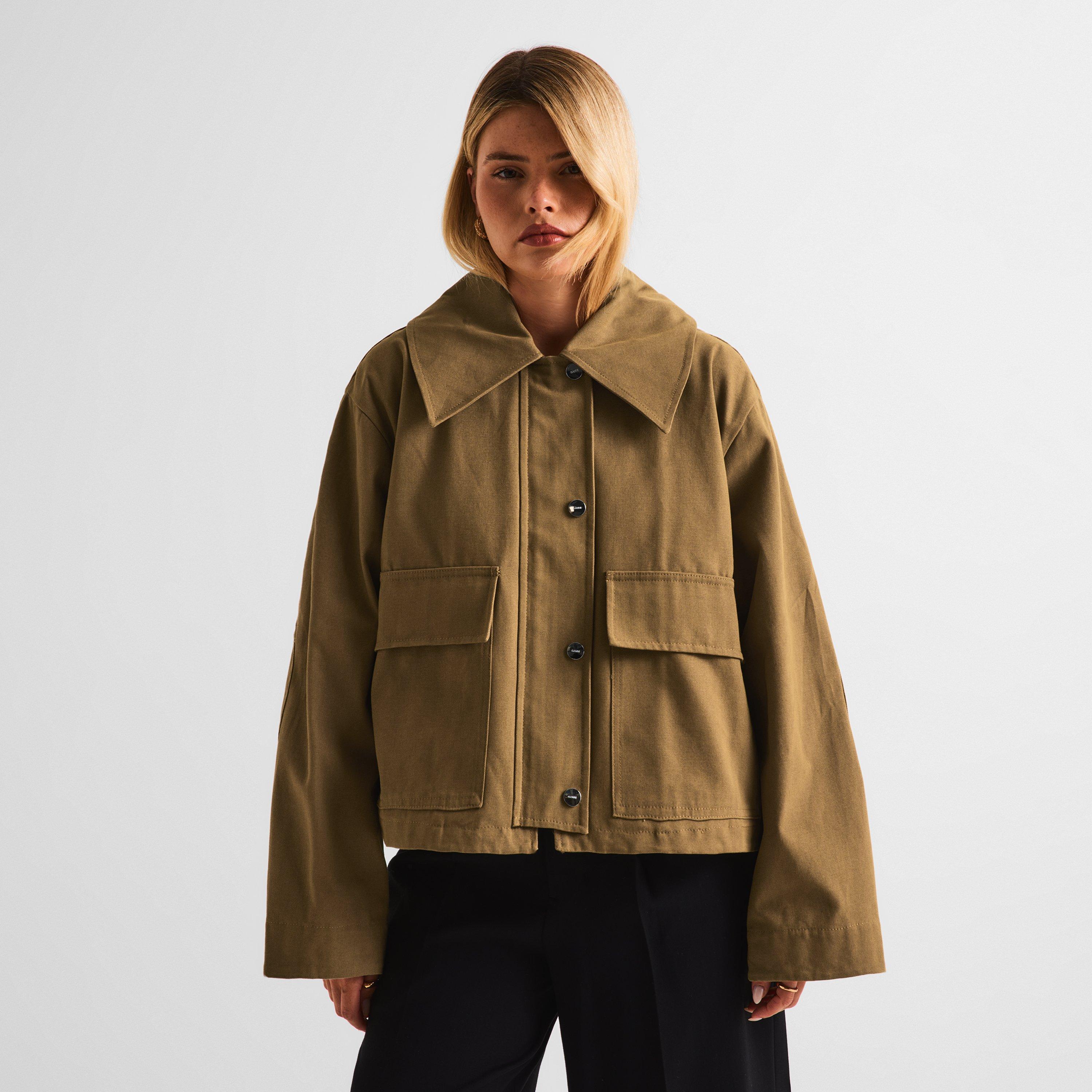 Ermine - Ganni - Women's Barn Jacket - 3