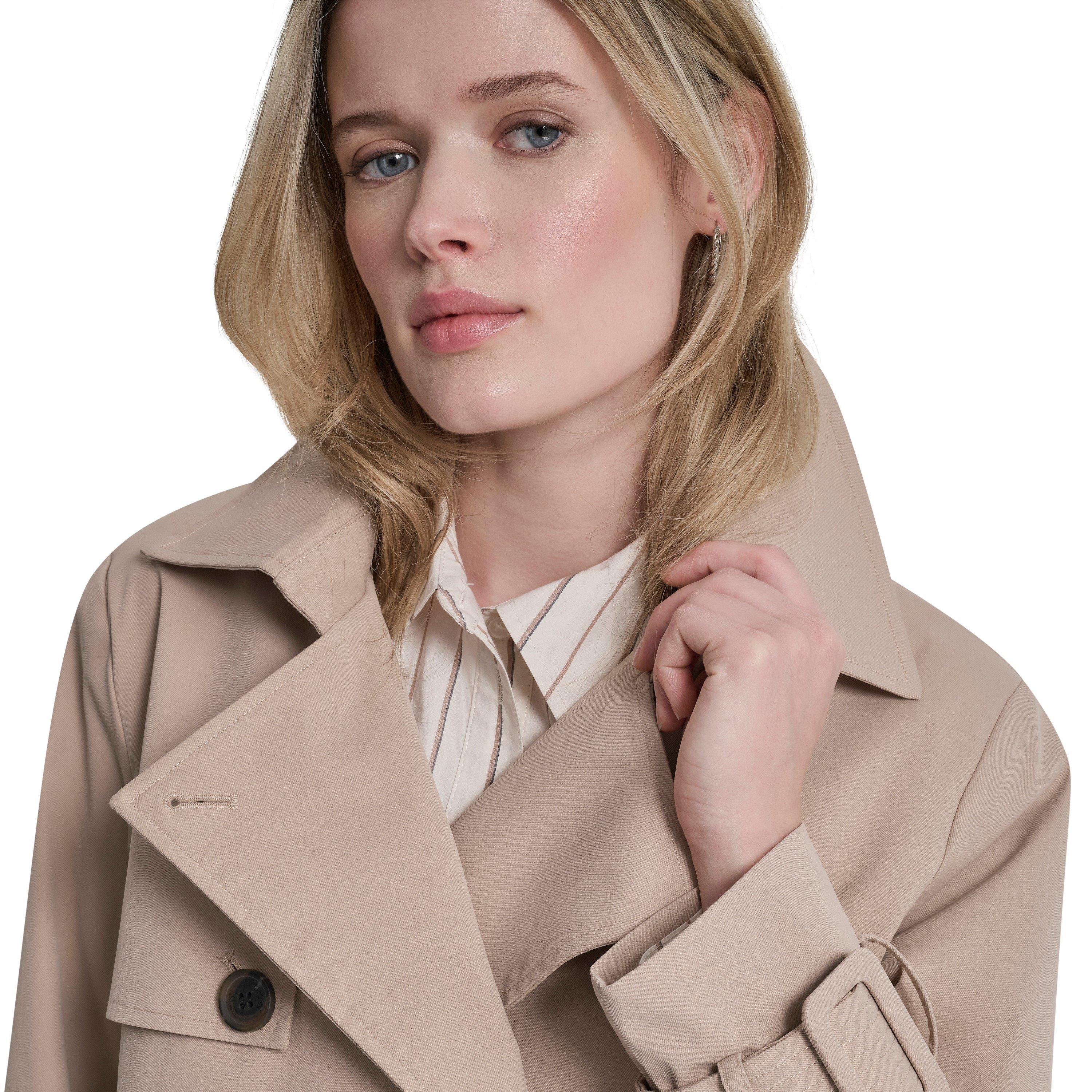 Khaki - DKNY - DKNY Y69 Trench Ld62 - 3