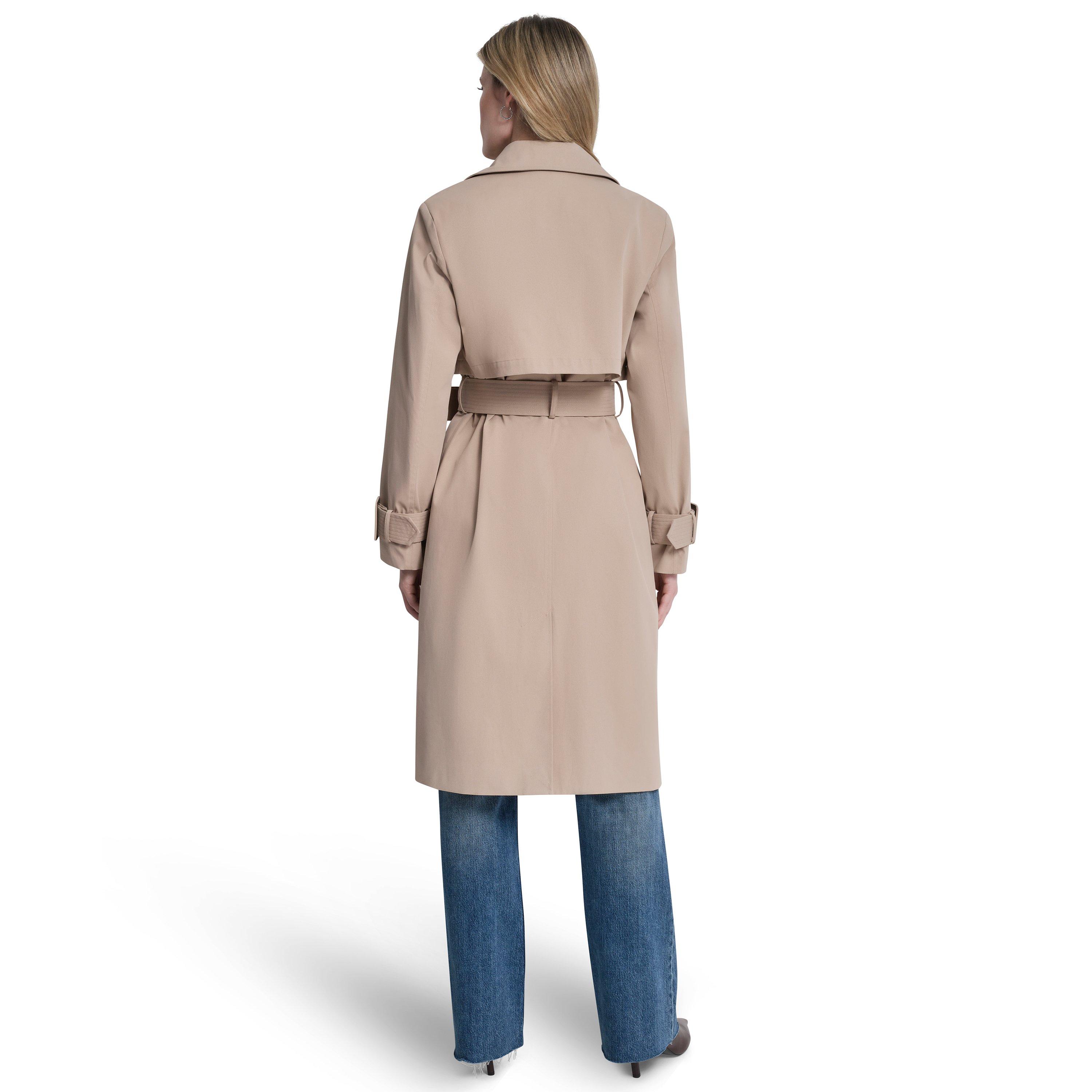 Khaki - DKNY - DKNY Y69 Trench Ld62 - 4