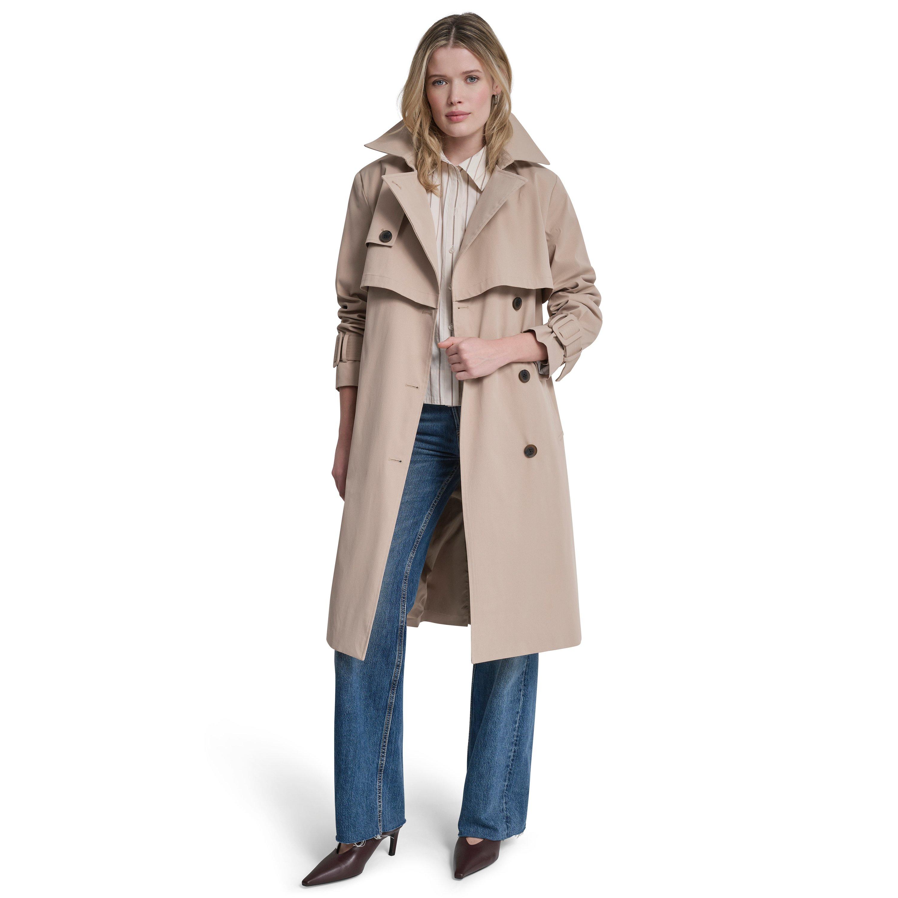 Khaki - DKNY - DKNY Y69 Trench Ld62 - 5