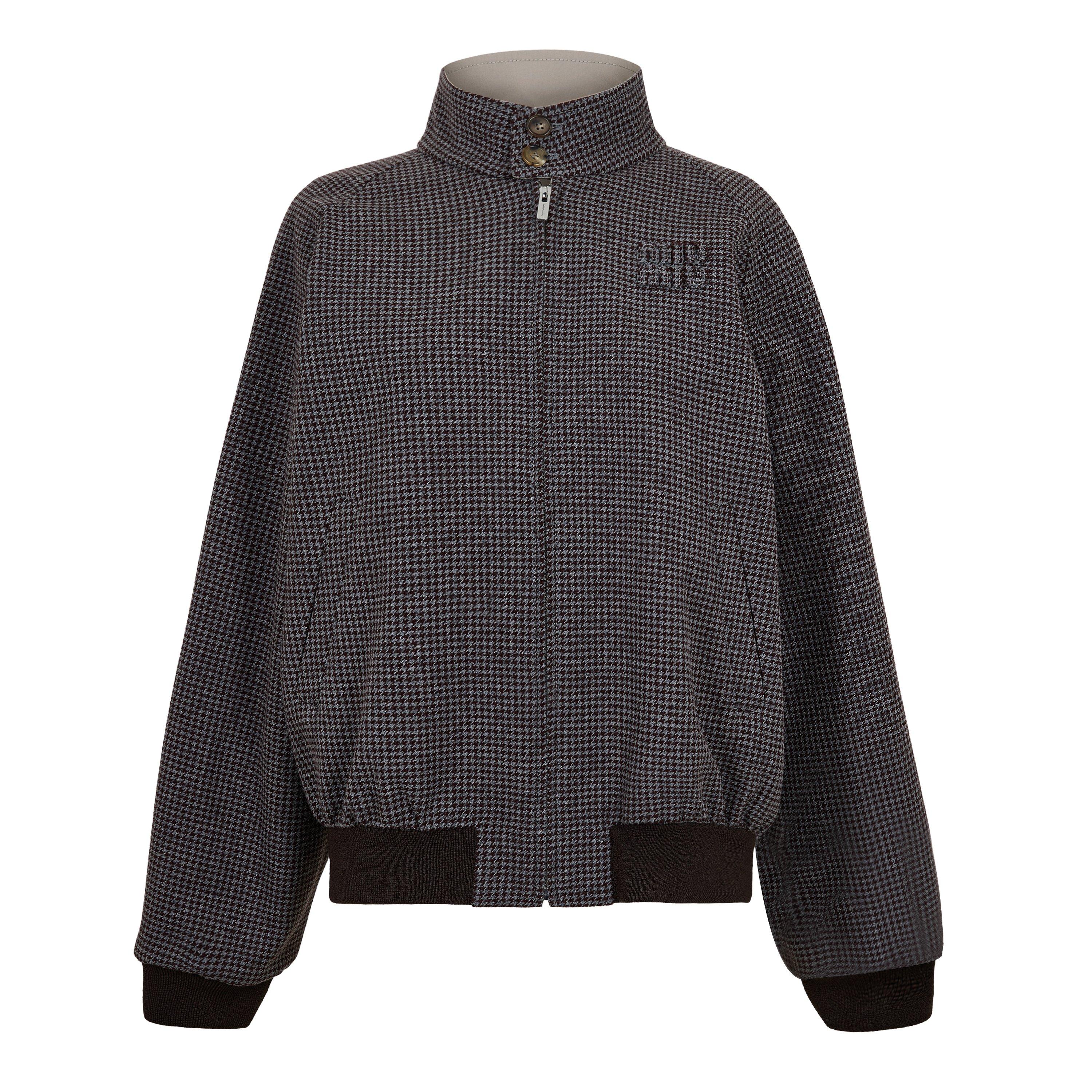 Argillo Cacao - Miu Miu - Women's Reversible Softshell Jacket - 7